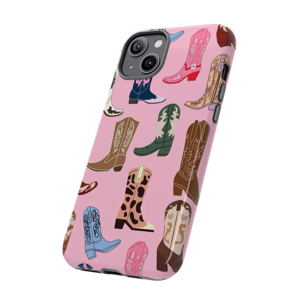 Pink Cowboy Boots  — Pink Western Boot iPhone Case