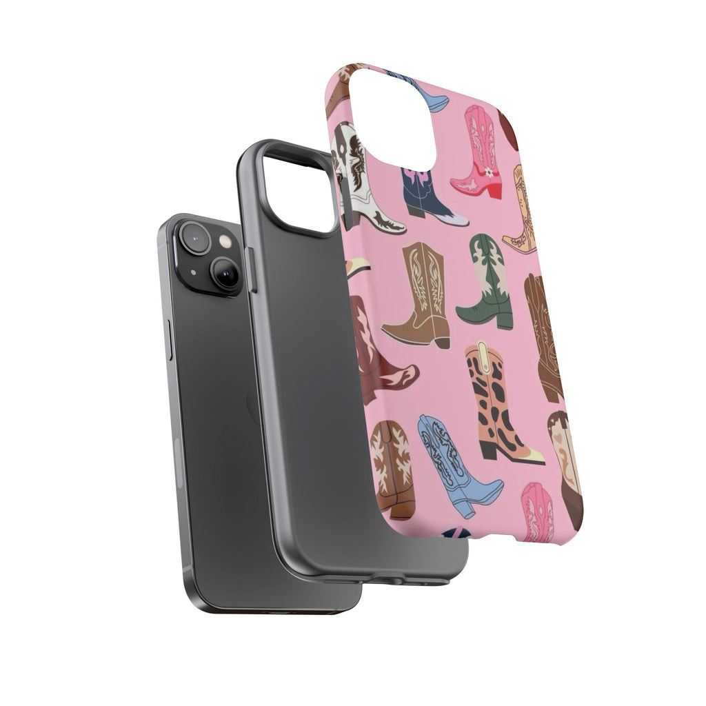 Pink Cowboy Boots  — Pink Western Boot iPhone Case
