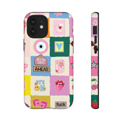 'Better Days Ahead' - Collage Protective Phone Case