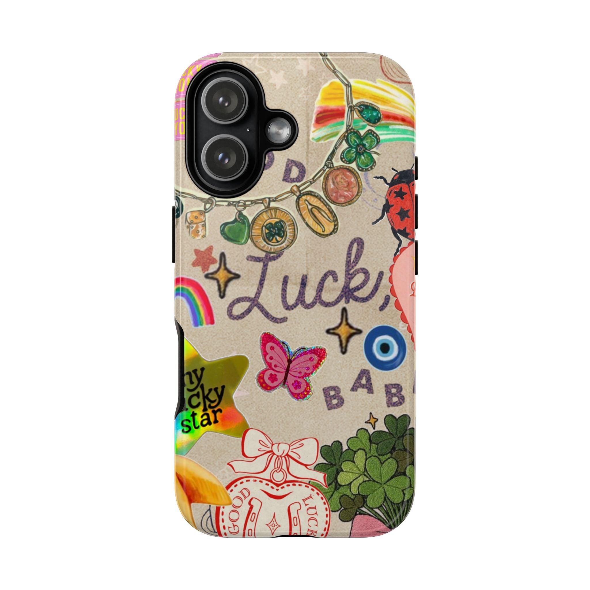 My Lucky Star — Cute Lucky Symbols iPhone Case