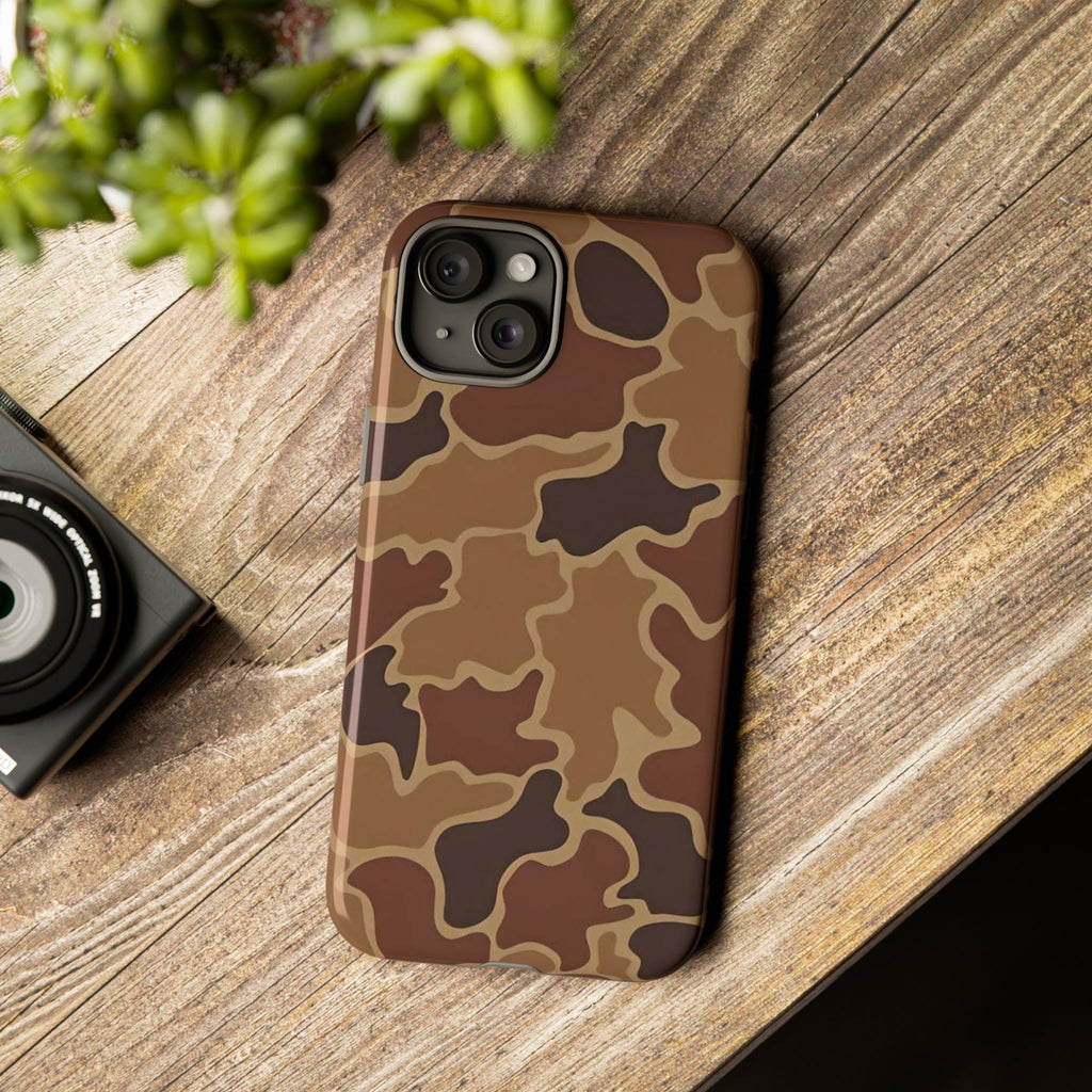 Hunter Brown Camo Print— Brown Camo Protective Cover