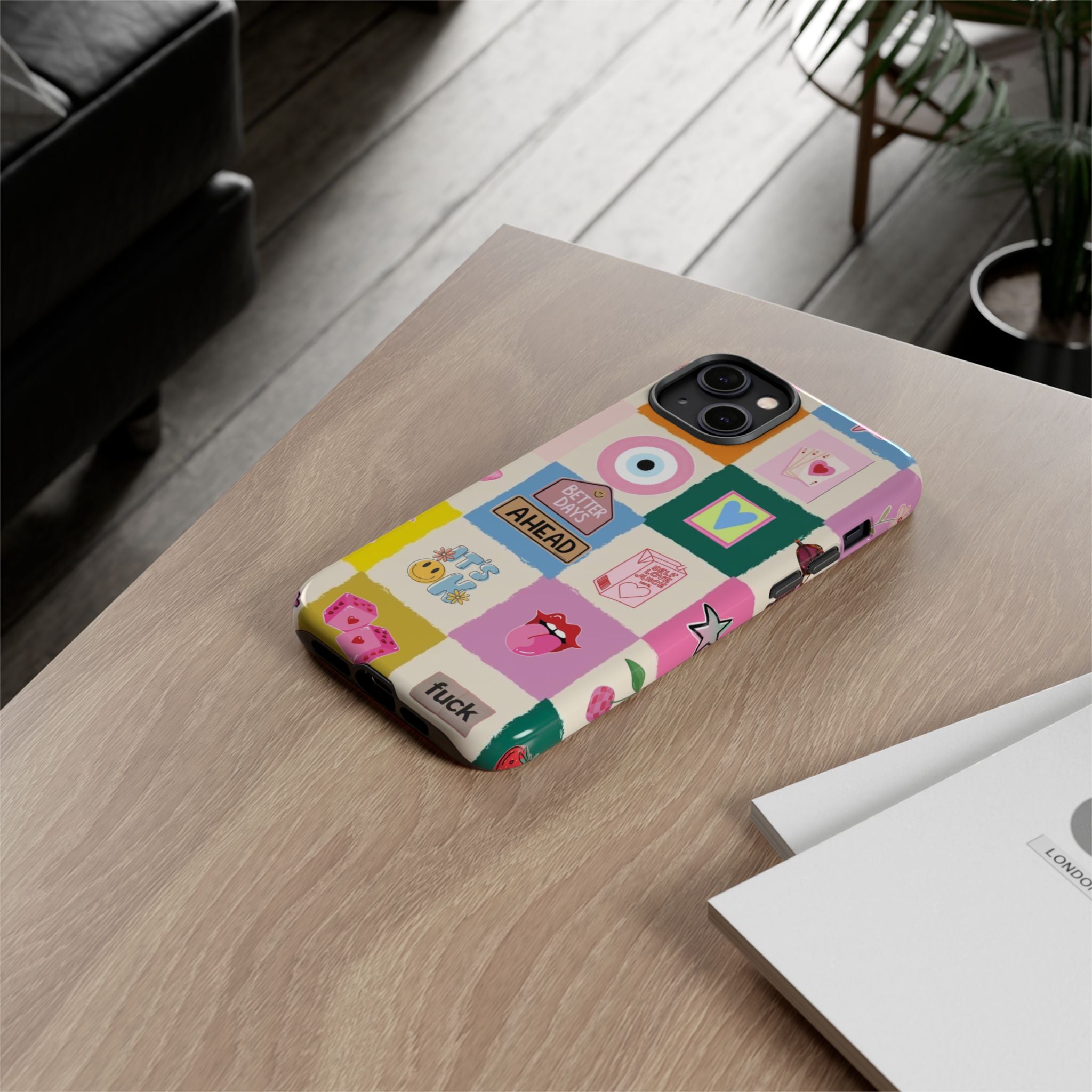'Better Days Ahead' - Collage Protective Phone Case