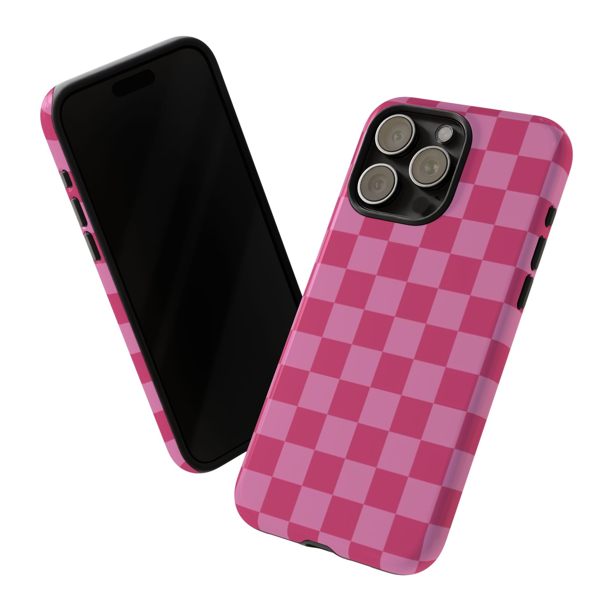 Barbie Pink Checkers - Durable Protective iPhone Cover