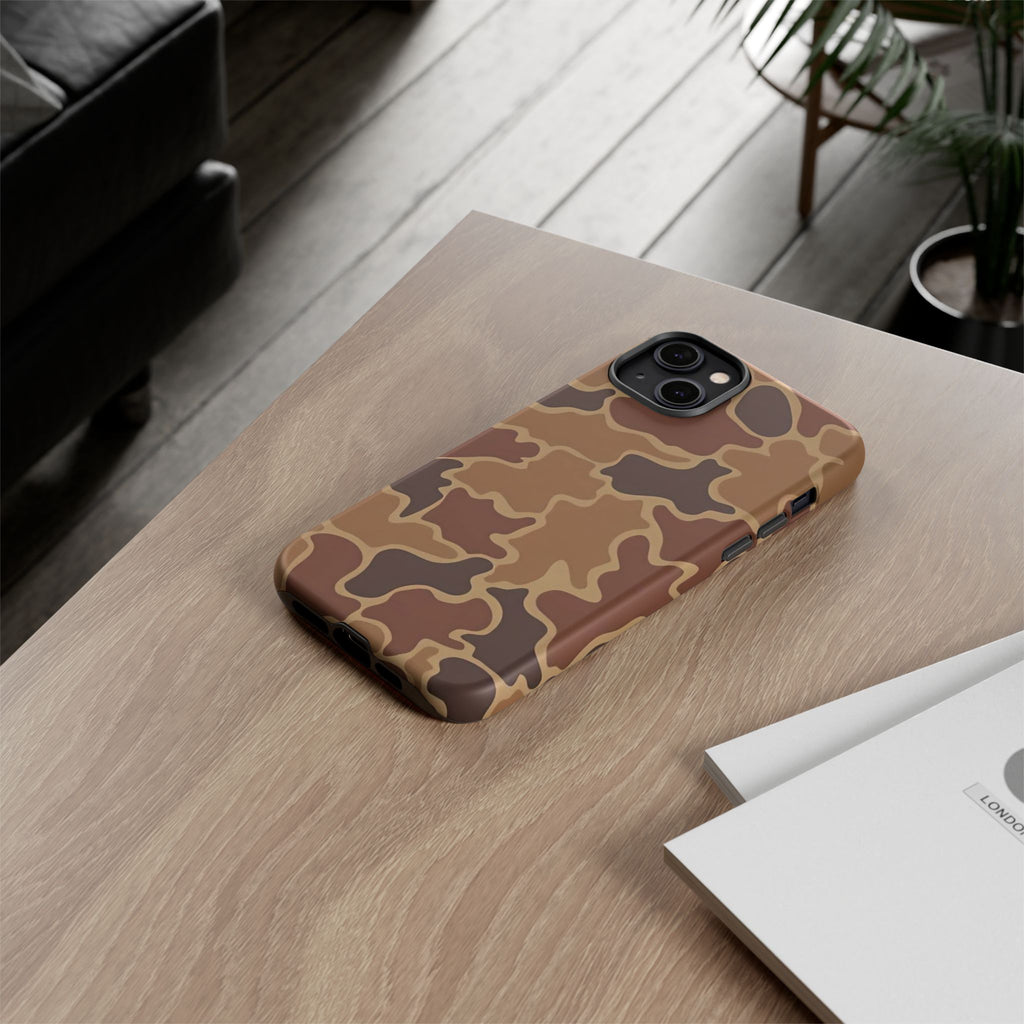 Hunter Brown Camo Print— Brown Camo Protective Cover