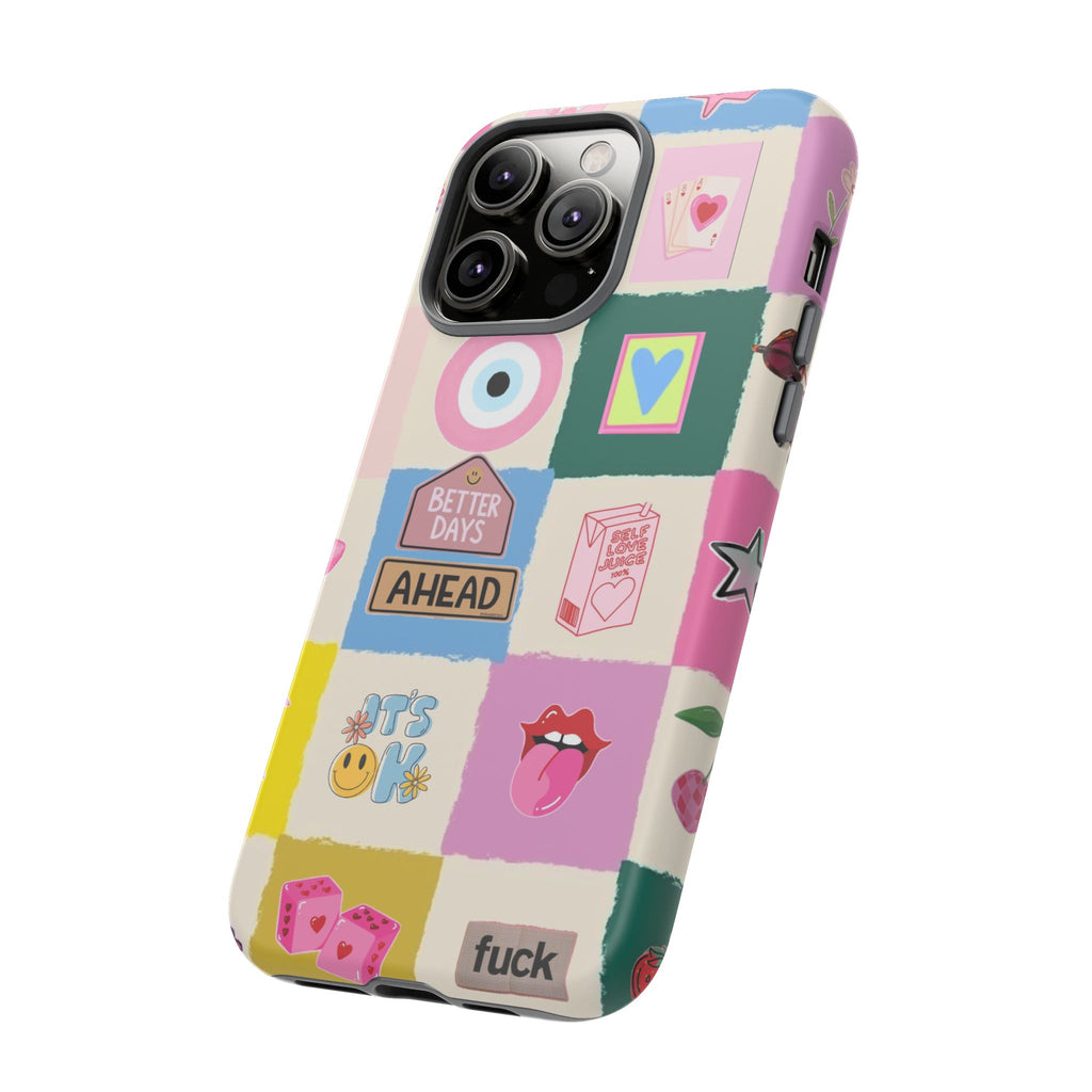'Better Days Ahead' - Collage Protective Phone Case