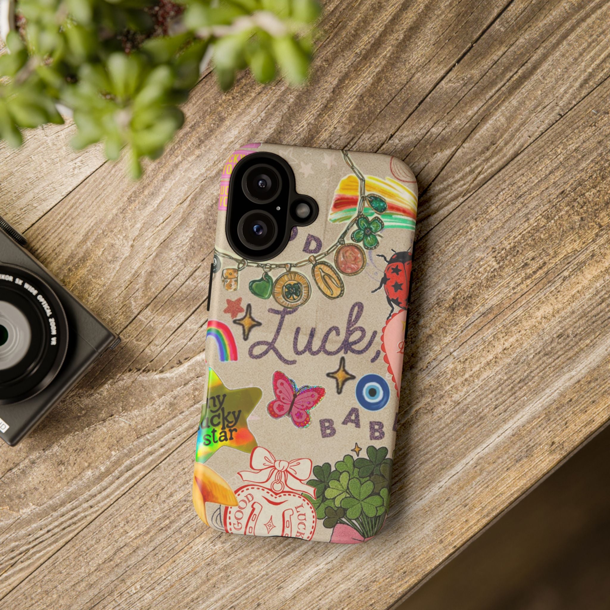 My Lucky Star — Cute Lucky Symbols iPhone Case
