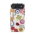 Lucky Charm Phone Case — 'Lucky Girl' Sticker Collage Design