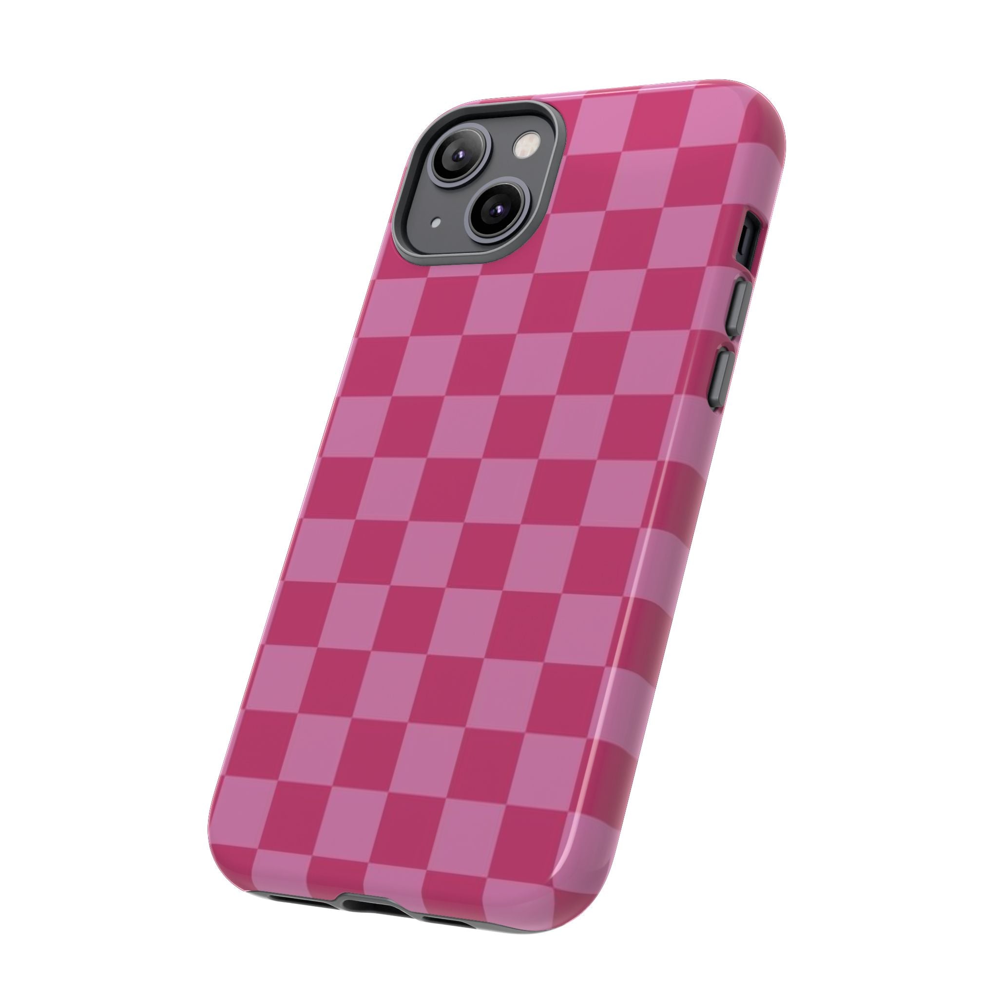 Barbie Pink Checkers - Durable Protective iPhone Cover