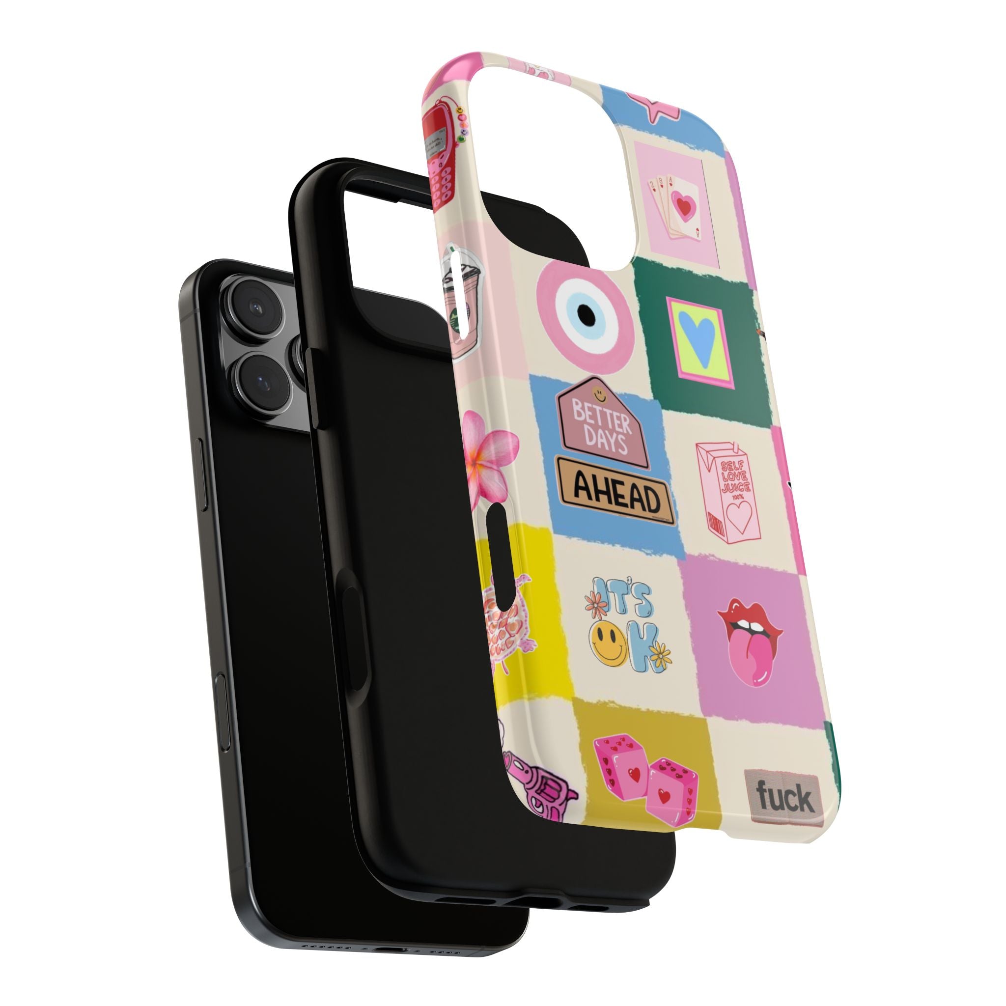 'Better Days Ahead' - Collage Protective Phone Case