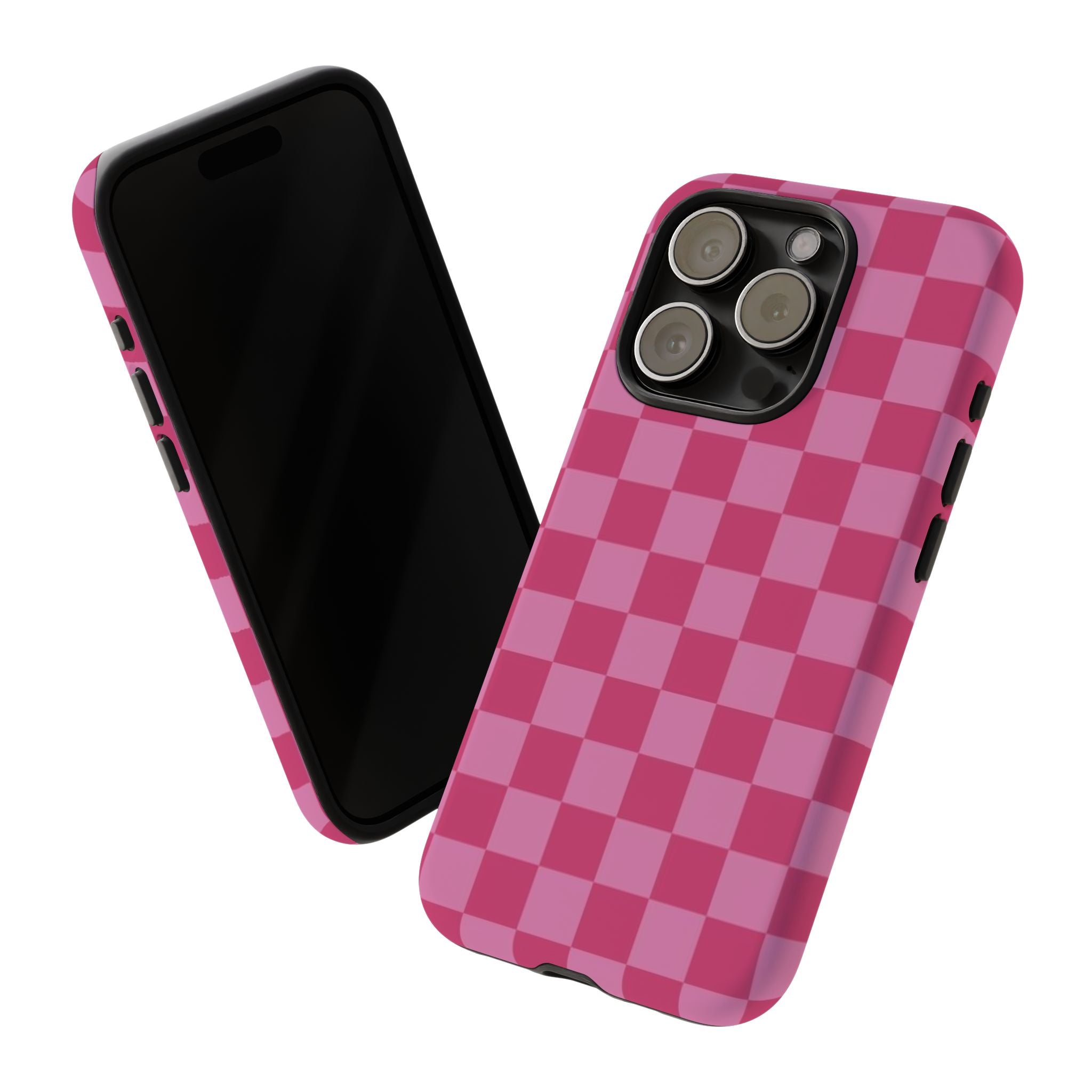 Barbie Pink Checkers - Durable Protective iPhone Cover
