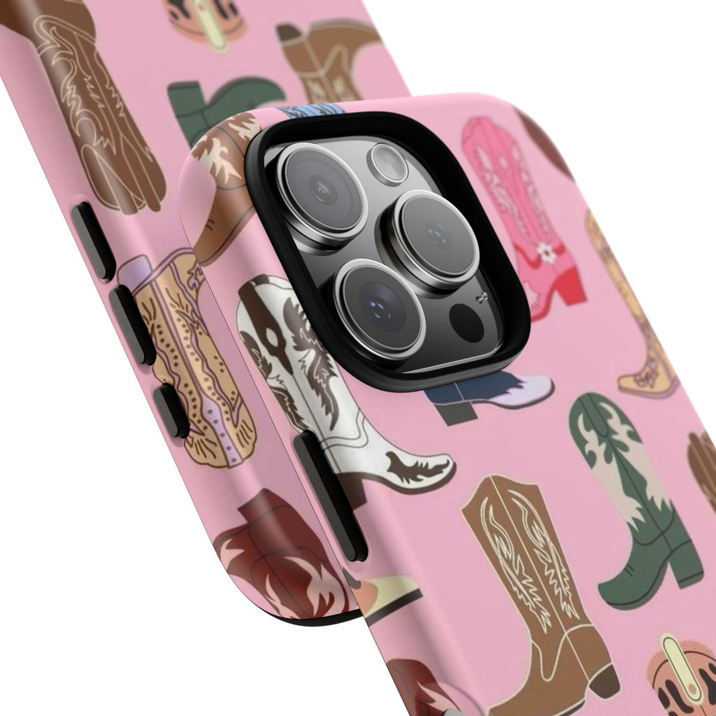 Pink Cowboy Boots  — Pink Western Boot iPhone Case