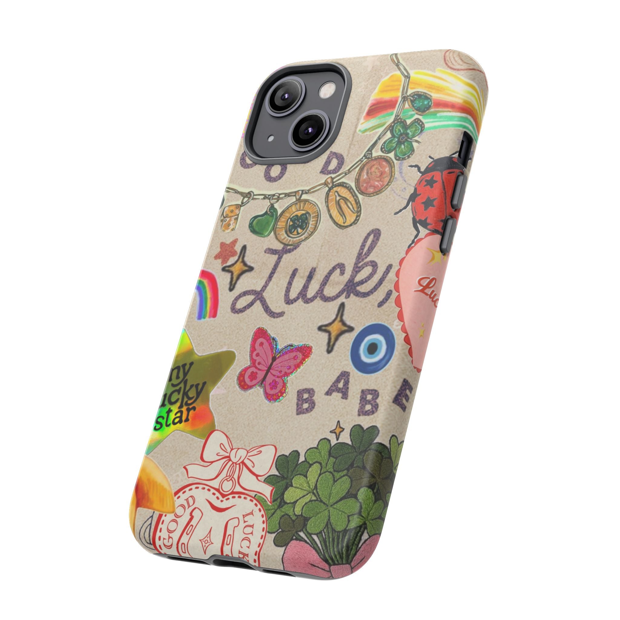 My Lucky Star — Cute Lucky Symbols iPhone Case