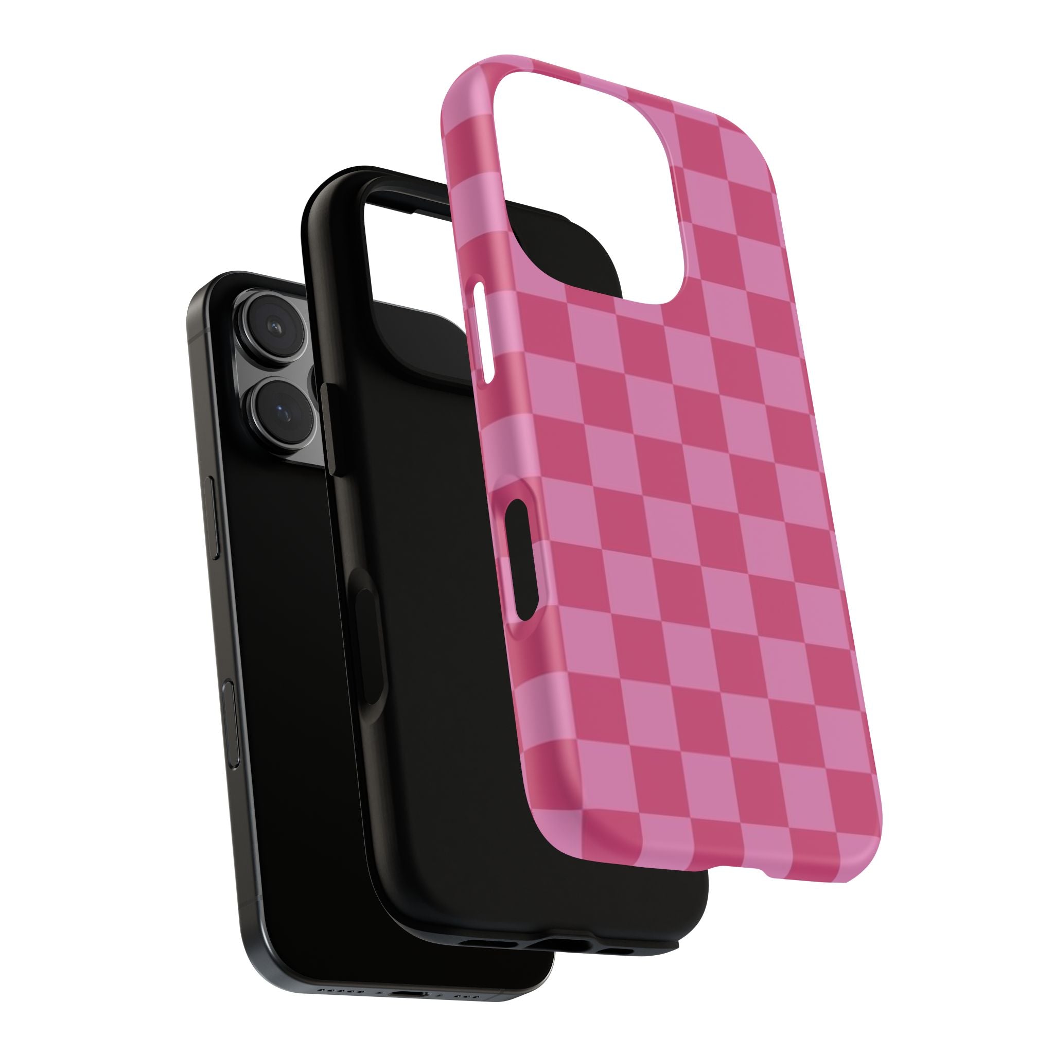 Barbie Pink Checkers - Durable Protective iPhone Cover