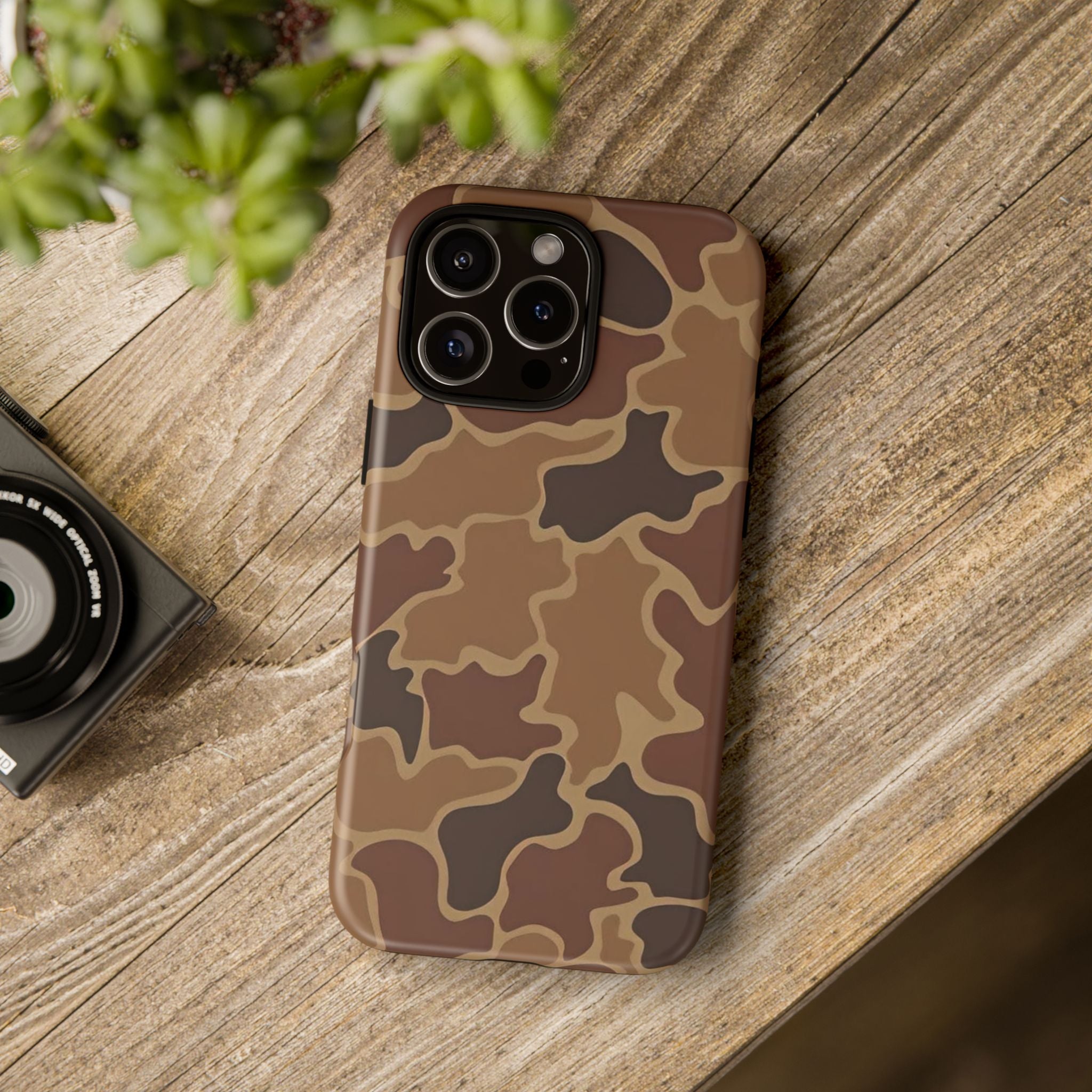 Hunter Brown Camo Print— Brown Camo Protective Cover