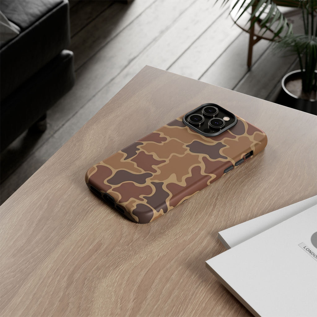 Hunter Brown Camo Print— Brown Camo Protective Cover