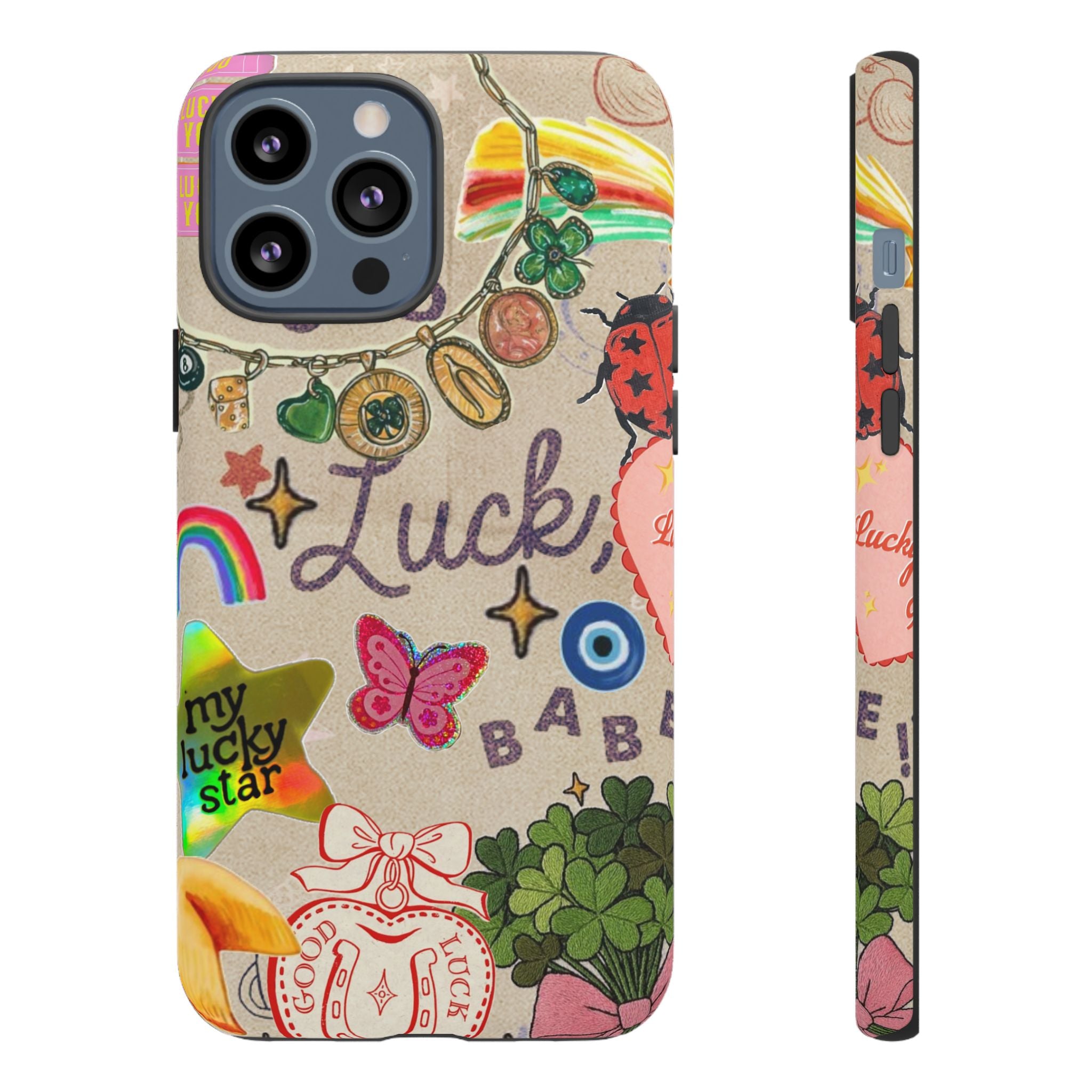 My Lucky Star — Cute Lucky Symbols iPhone Case