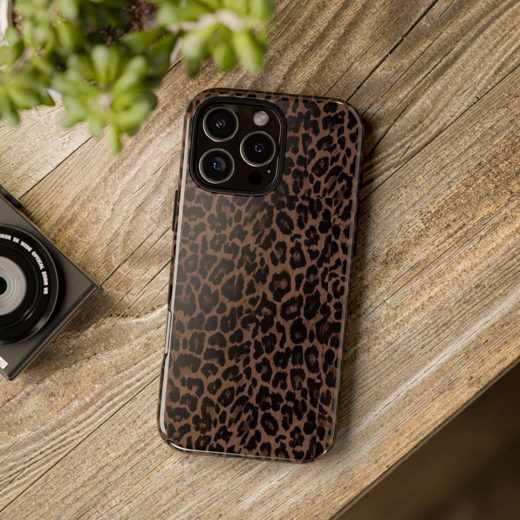Lucky Leopard Print — Durable Protective iPhone Cover