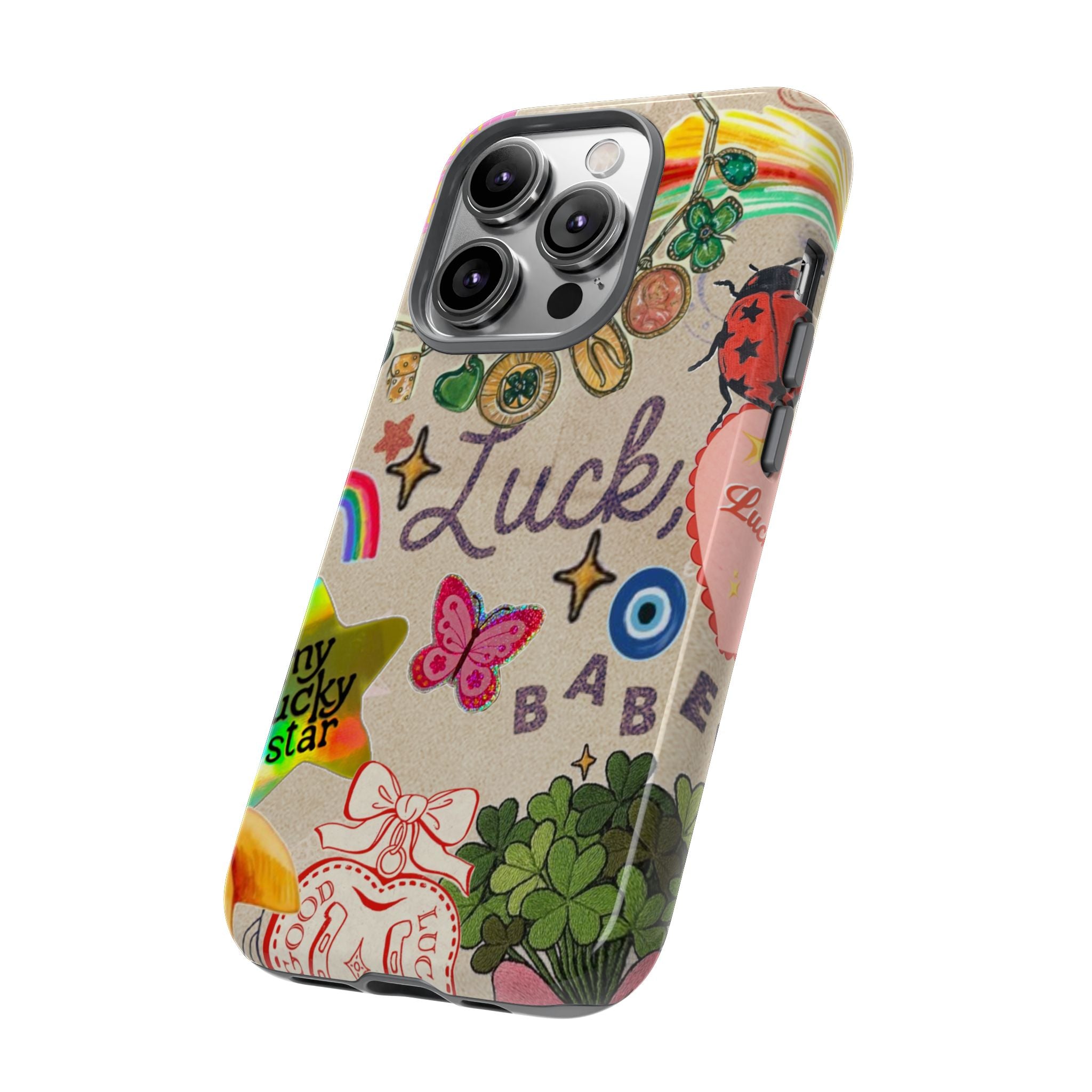 My Lucky Star — Cute Lucky Symbols iPhone Case