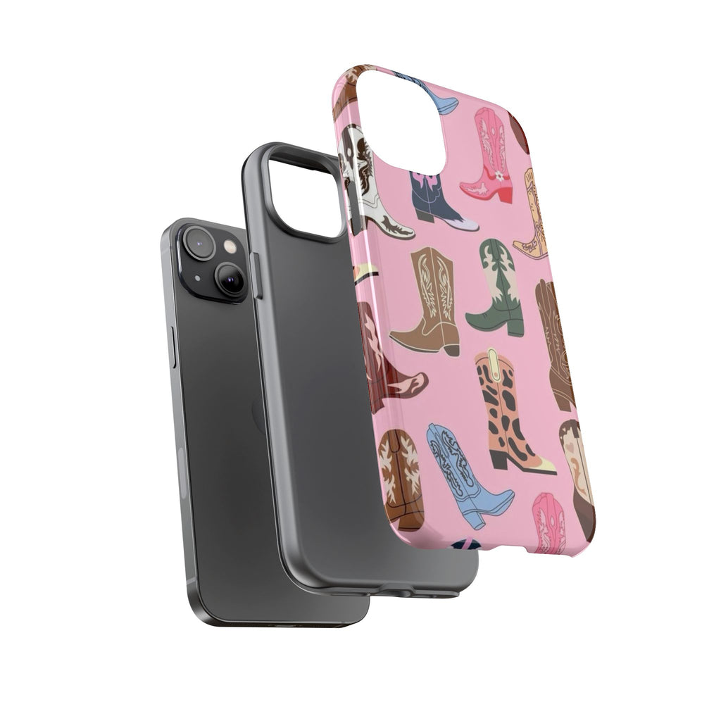 Pink Cowboy Boots  — Pink Western Boot iPhone Case