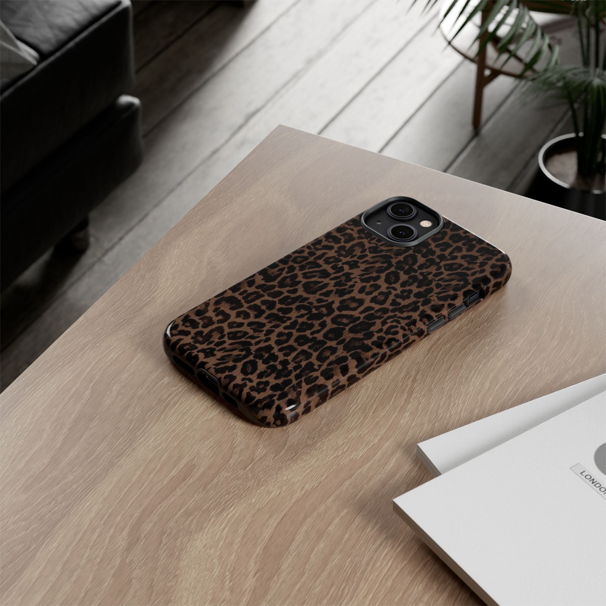 Lucky Leopard Print — Durable Protective iPhone Cover