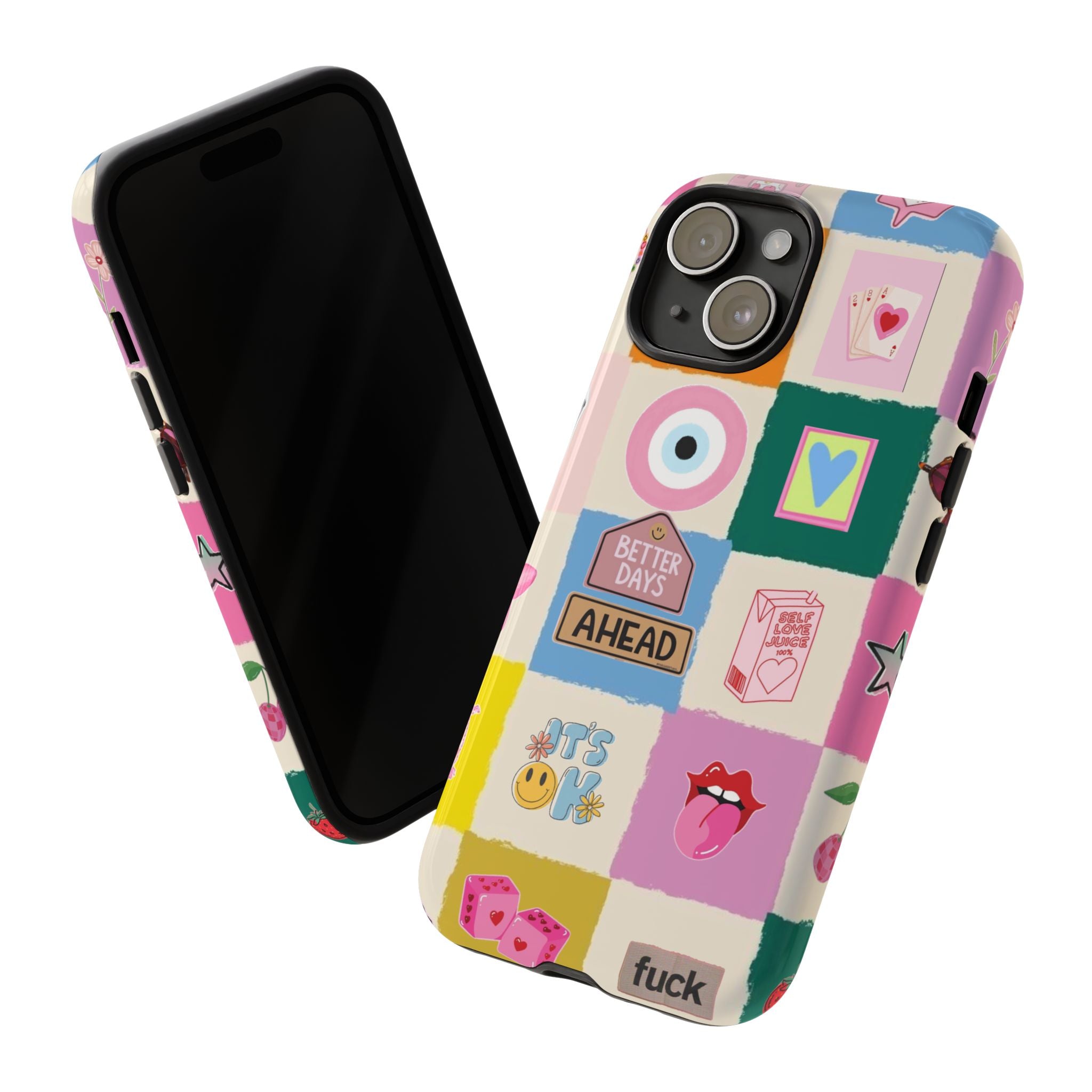 'Better Days Ahead' - Collage Protective Phone Case