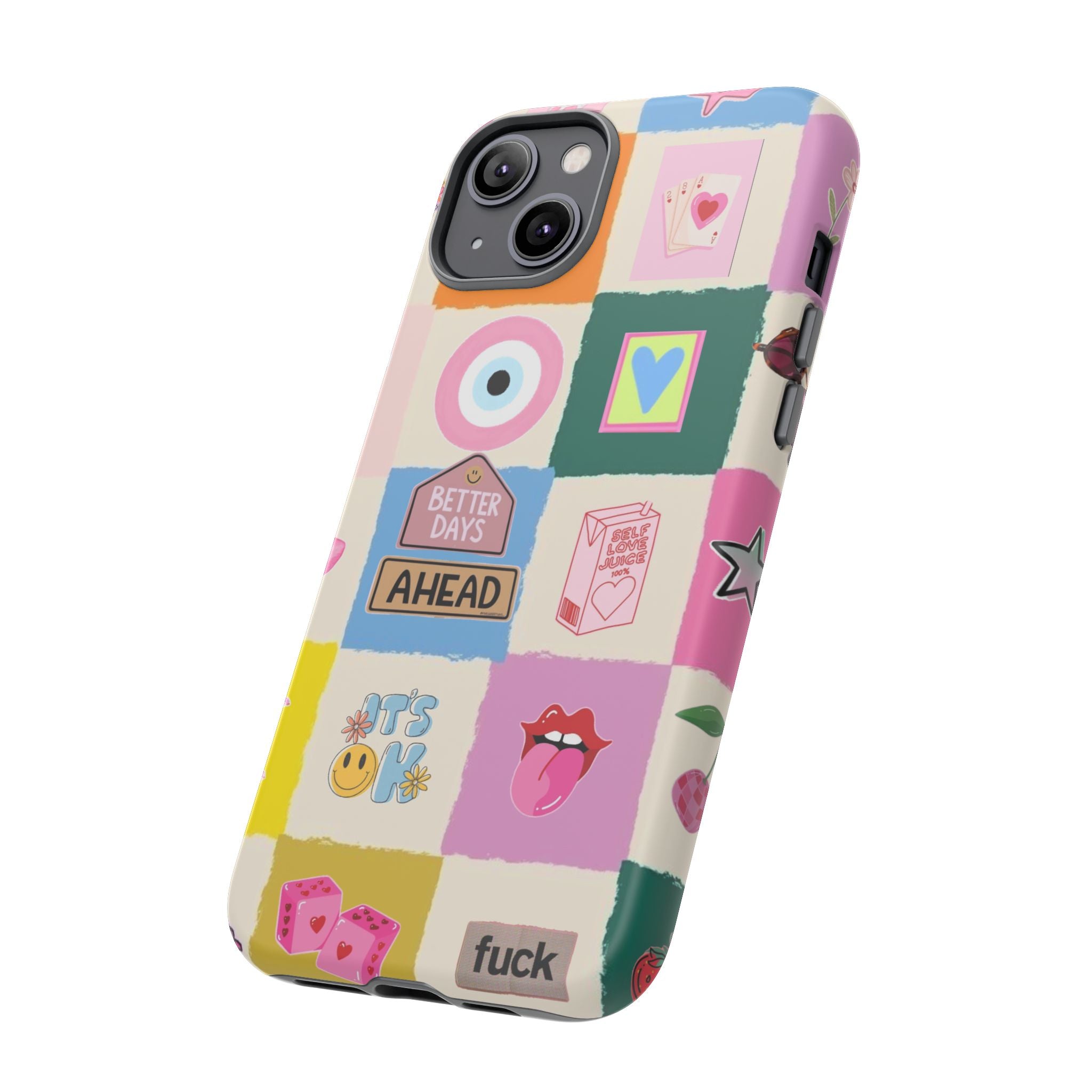'Better Days Ahead' - Collage Protective Phone Case