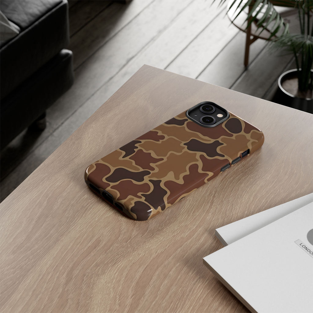 Hunter Brown Camo Print— Brown Camo Protective Cover