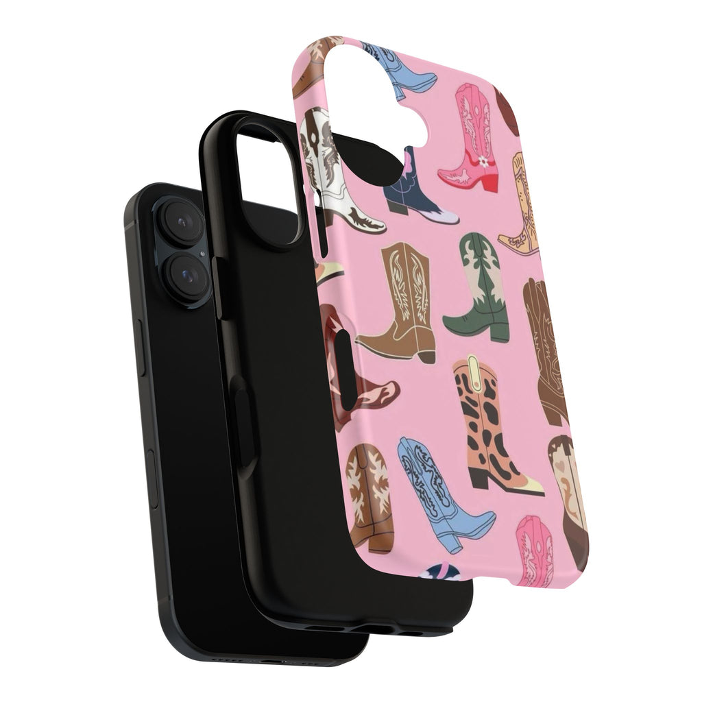 Pink Cowboy Boots  — Pink Western Boot iPhone Case
