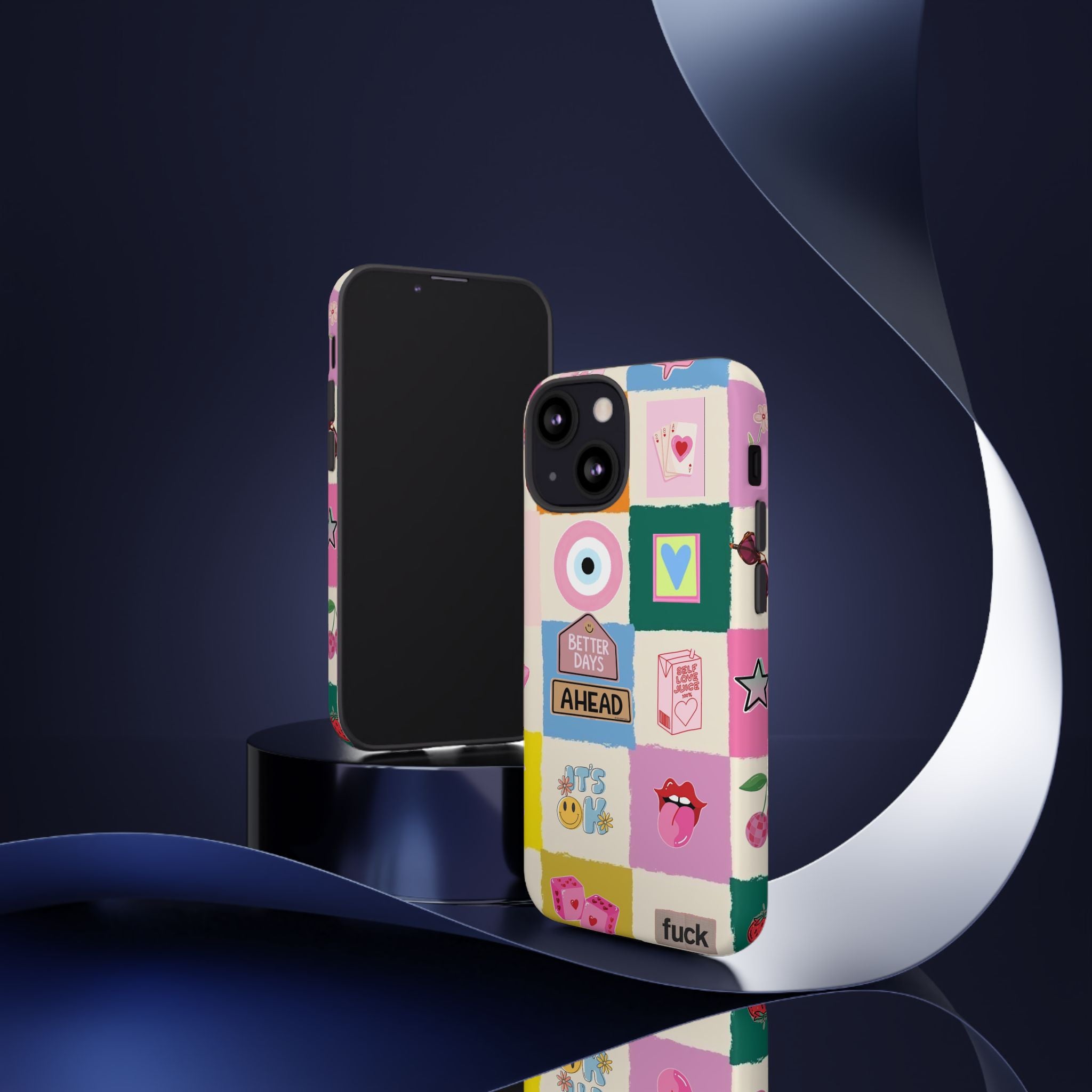 'Better Days Ahead' - Collage Protective Phone Case