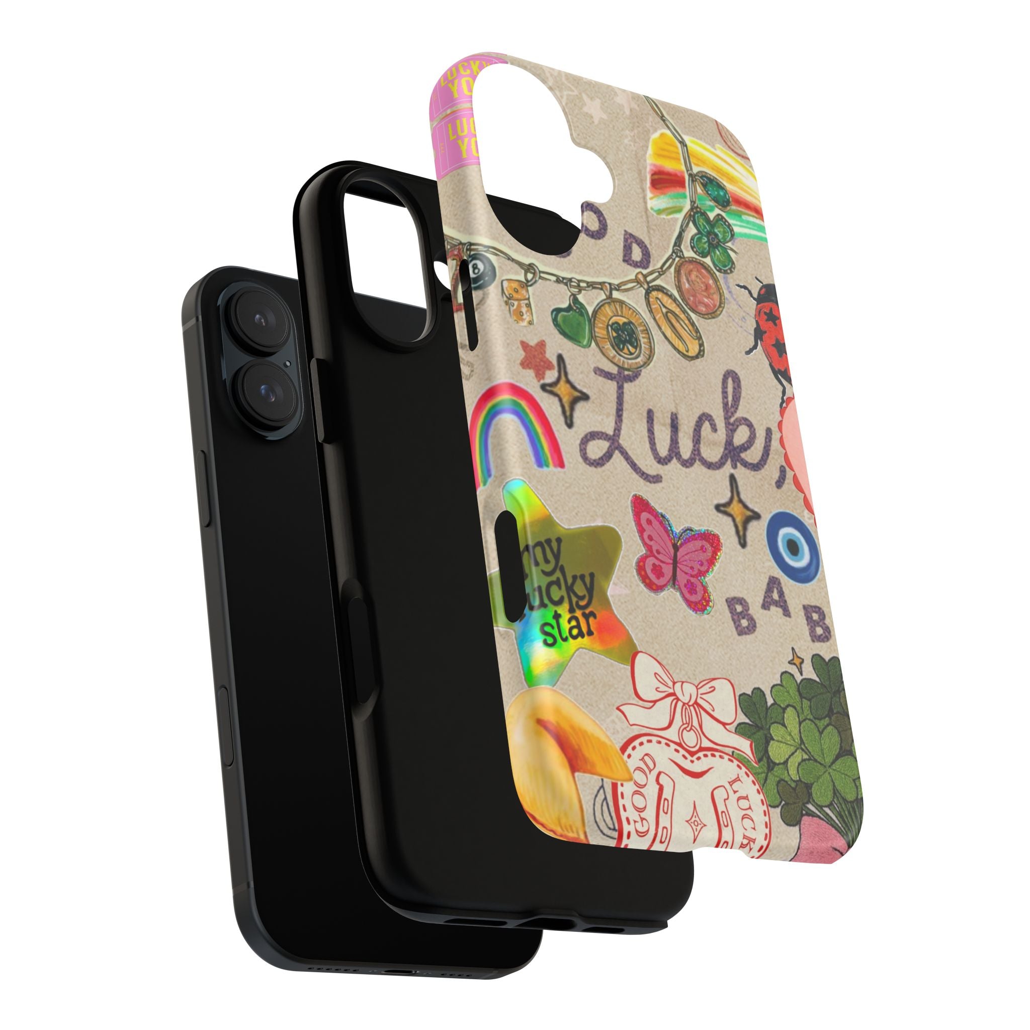My Lucky Star — Cute Lucky Symbols iPhone Case