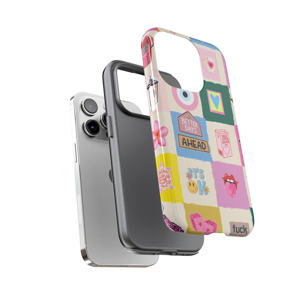 'Better Days Ahead' - Collage Protective Phone Case