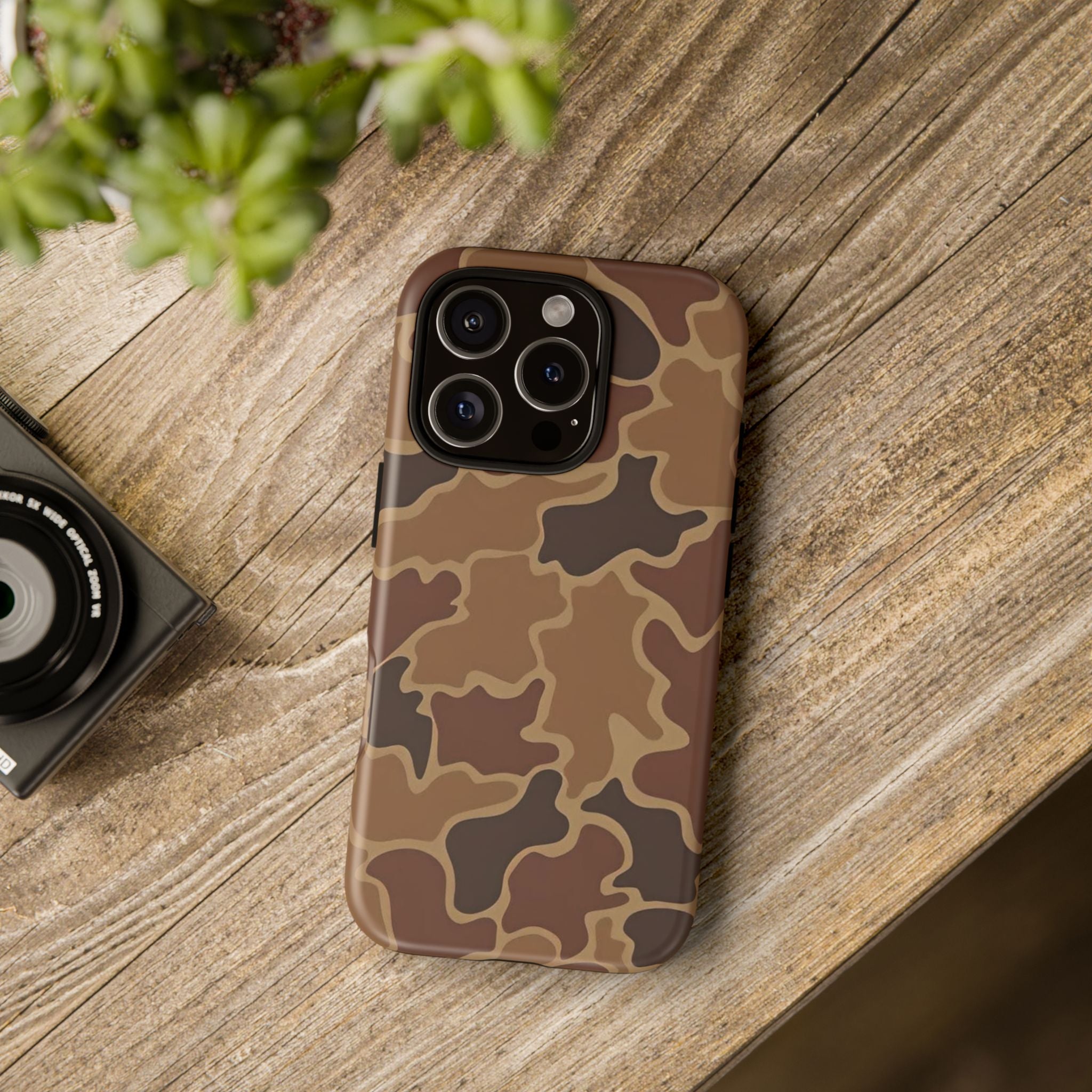 Hunter Brown Camo Print— Brown Camo Protective Cover