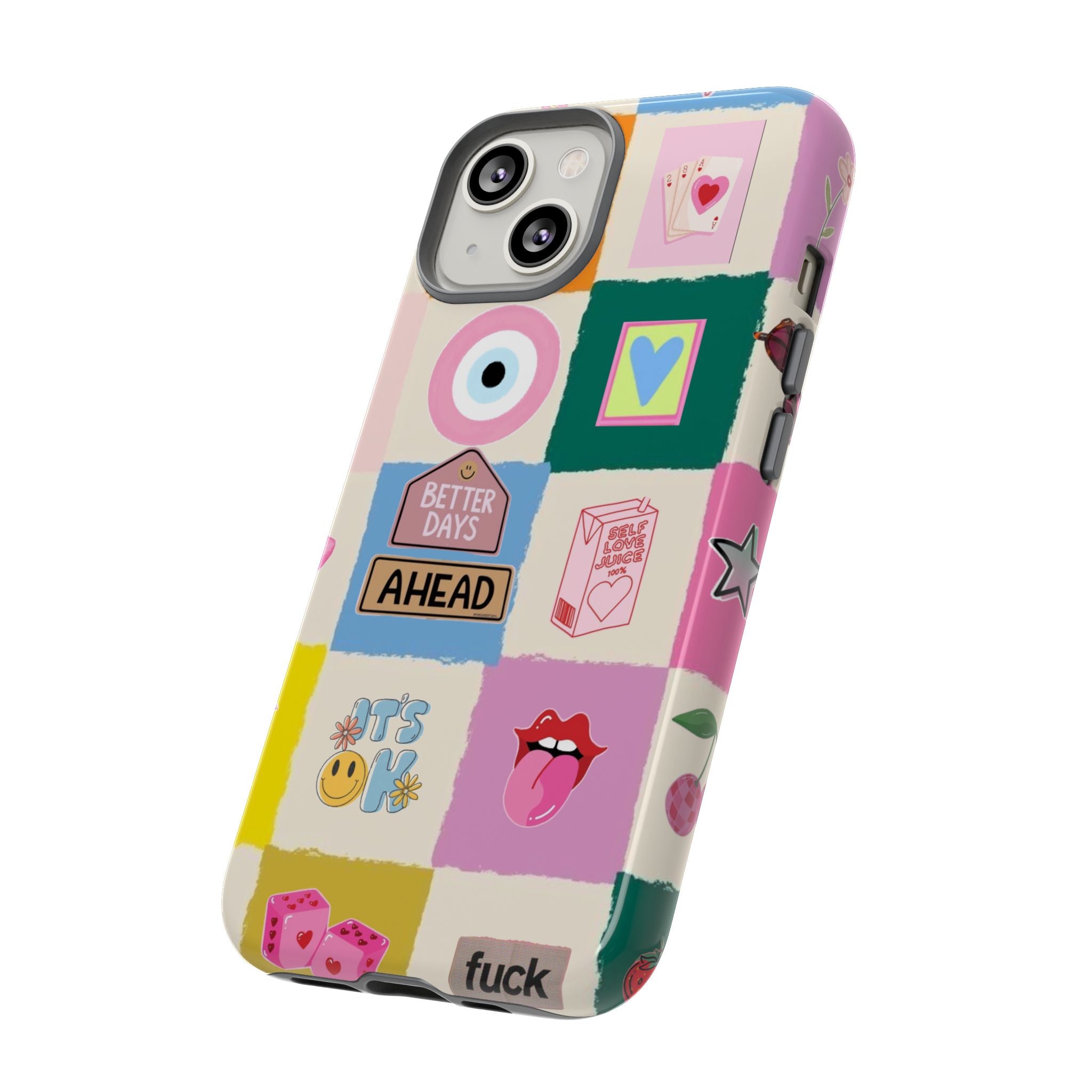 'Better Days Ahead' - Collage Protective Phone Case