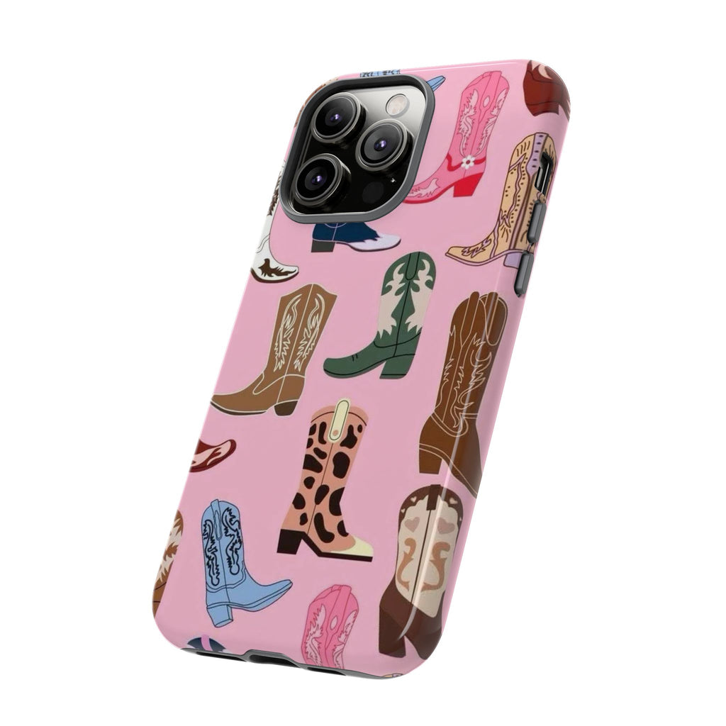 Pink Cowboy Boots  — Pink Western Boot iPhone Case