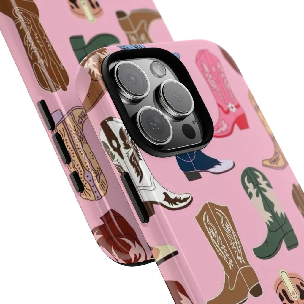 Pink Cowboy Boots  — Pink Western Boot iPhone Case