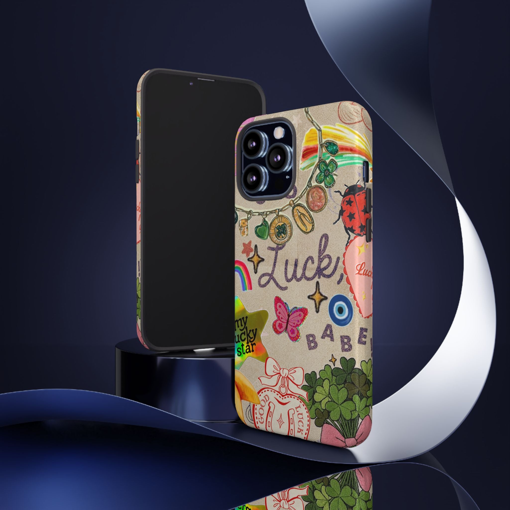 My Lucky Star — Cute Lucky Symbols iPhone Case