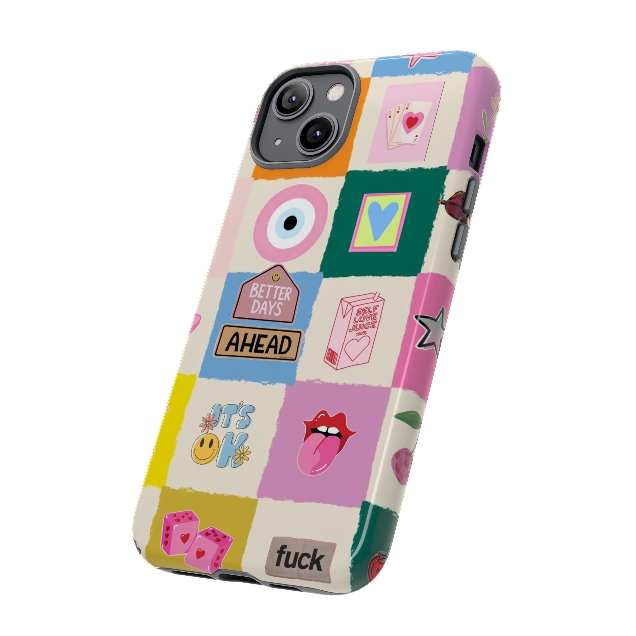 'Better Days Ahead' - Collage Protective Phone Case