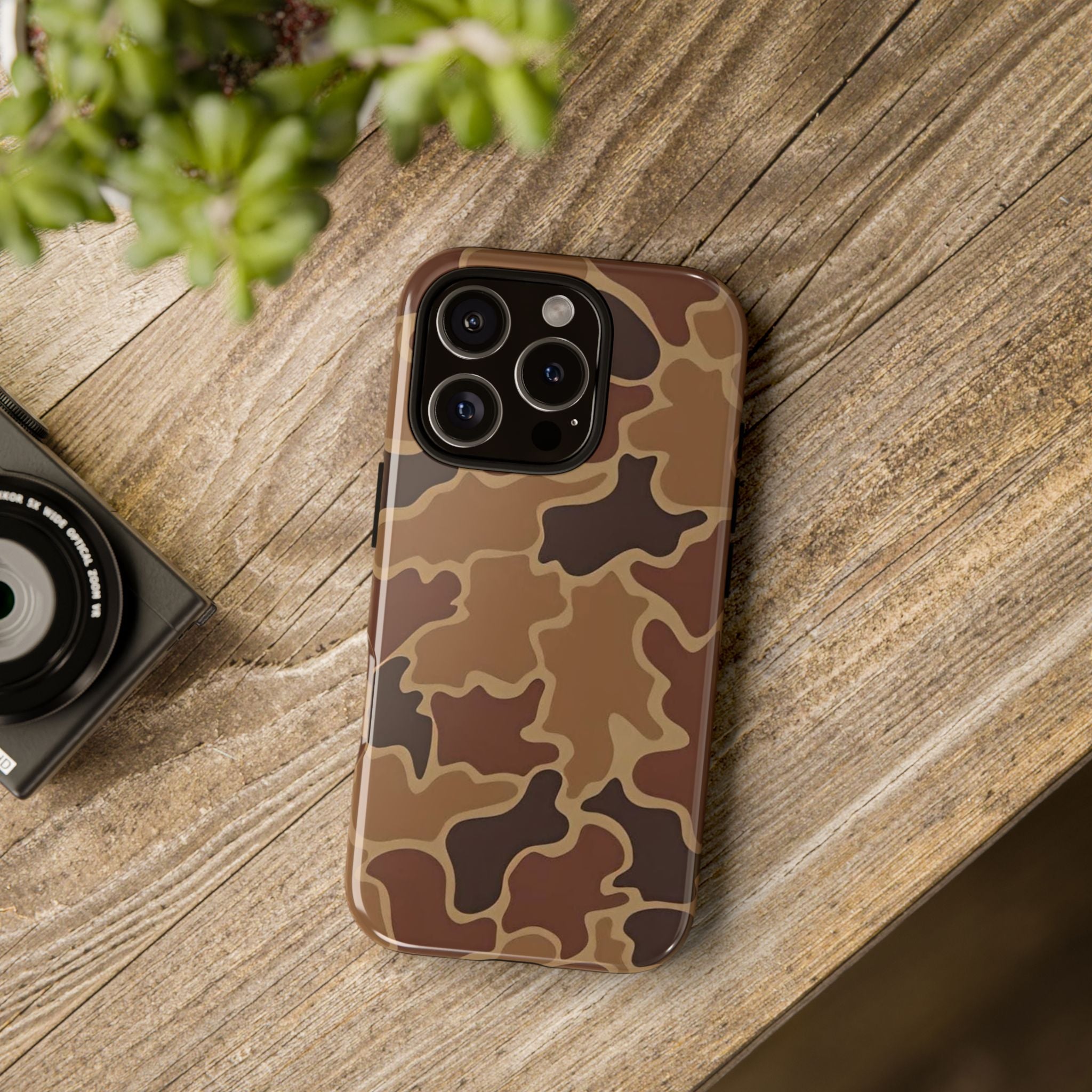 Hunter Brown Camo Print— Brown Camo Protective Cover