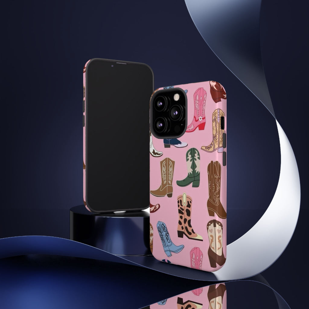 Pink Cowboy Boots  — Pink Western Boot iPhone Case