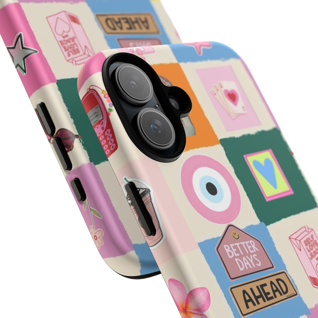 'Better Days Ahead' - Collage Protective Phone Case