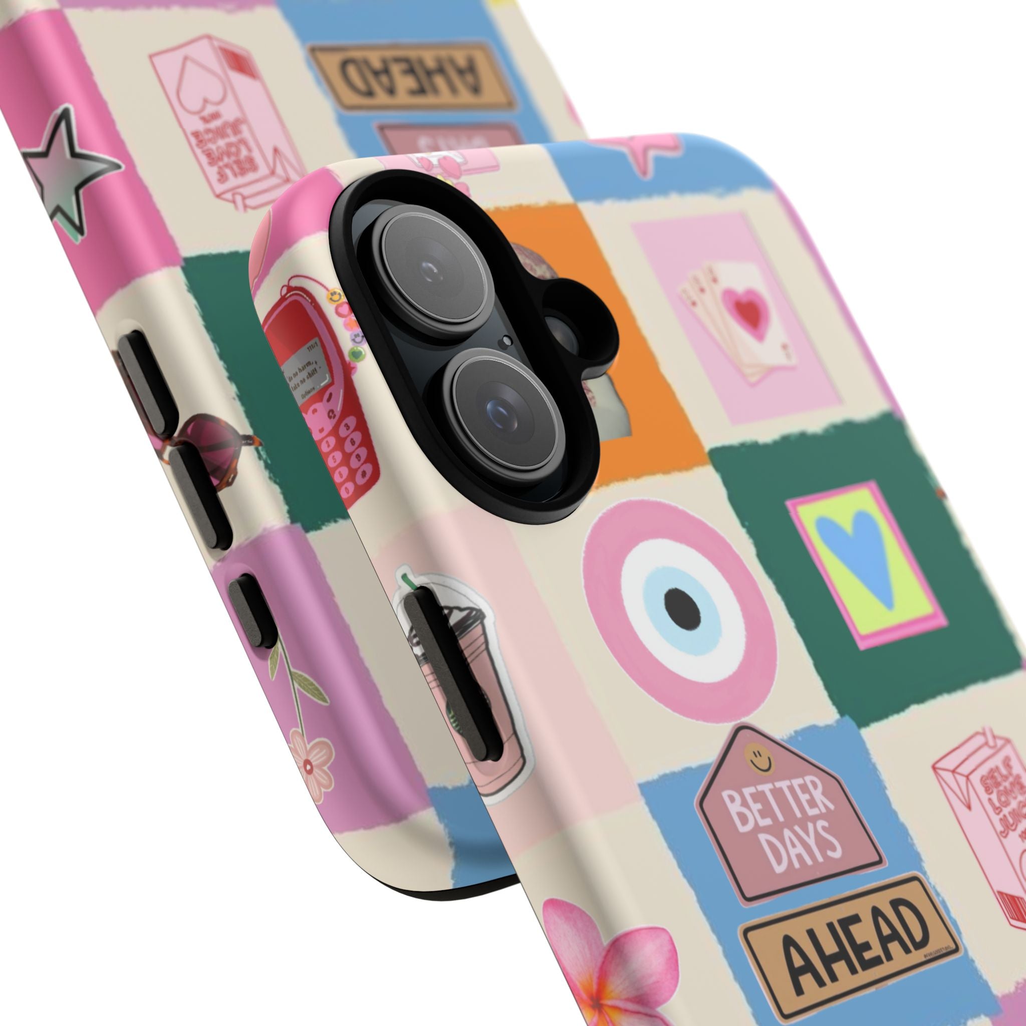 'Better Days Ahead' - Collage Protective Phone Case