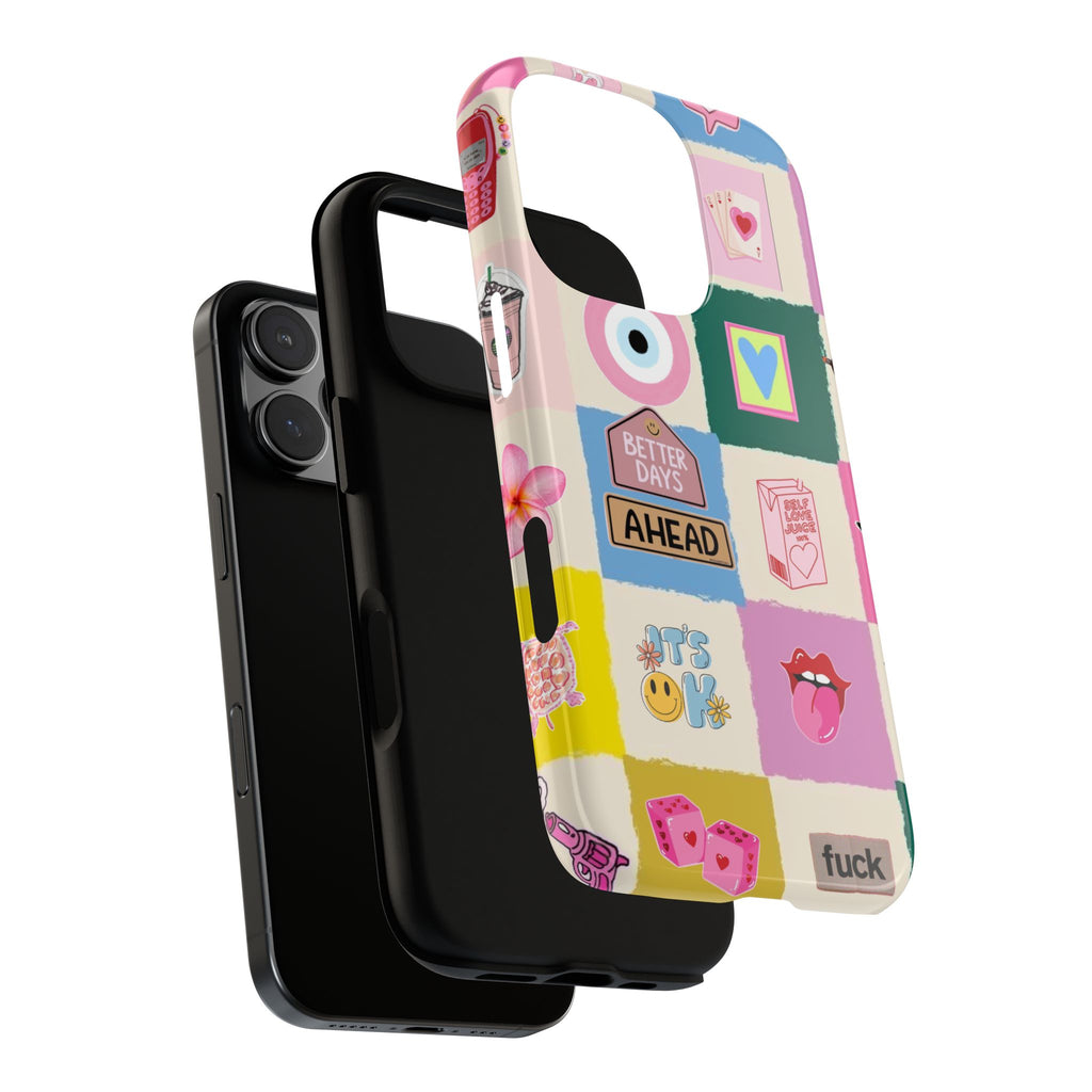 'Better Days Ahead' - Collage Protective Phone Case