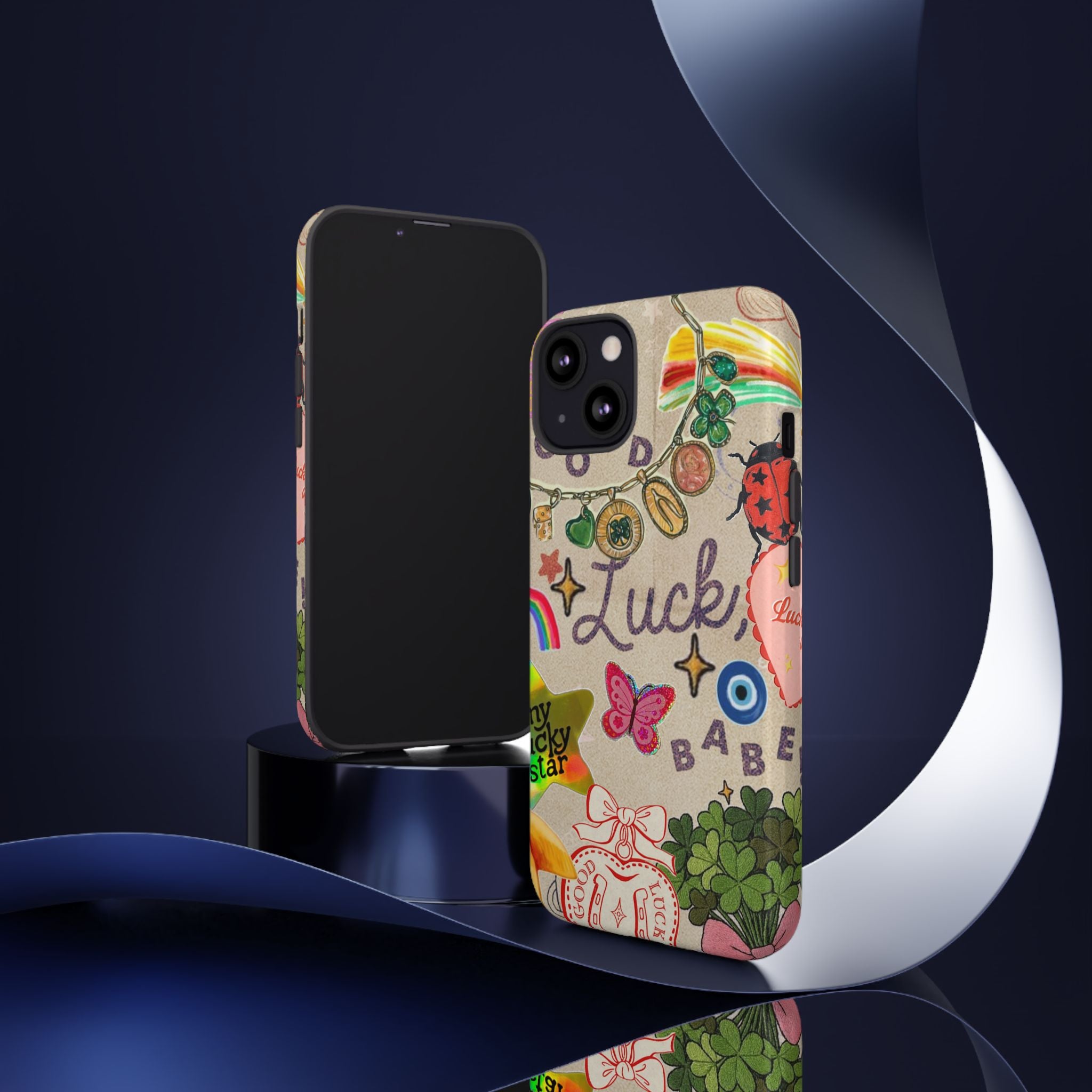 My Lucky Star — Cute Lucky Symbols iPhone Case