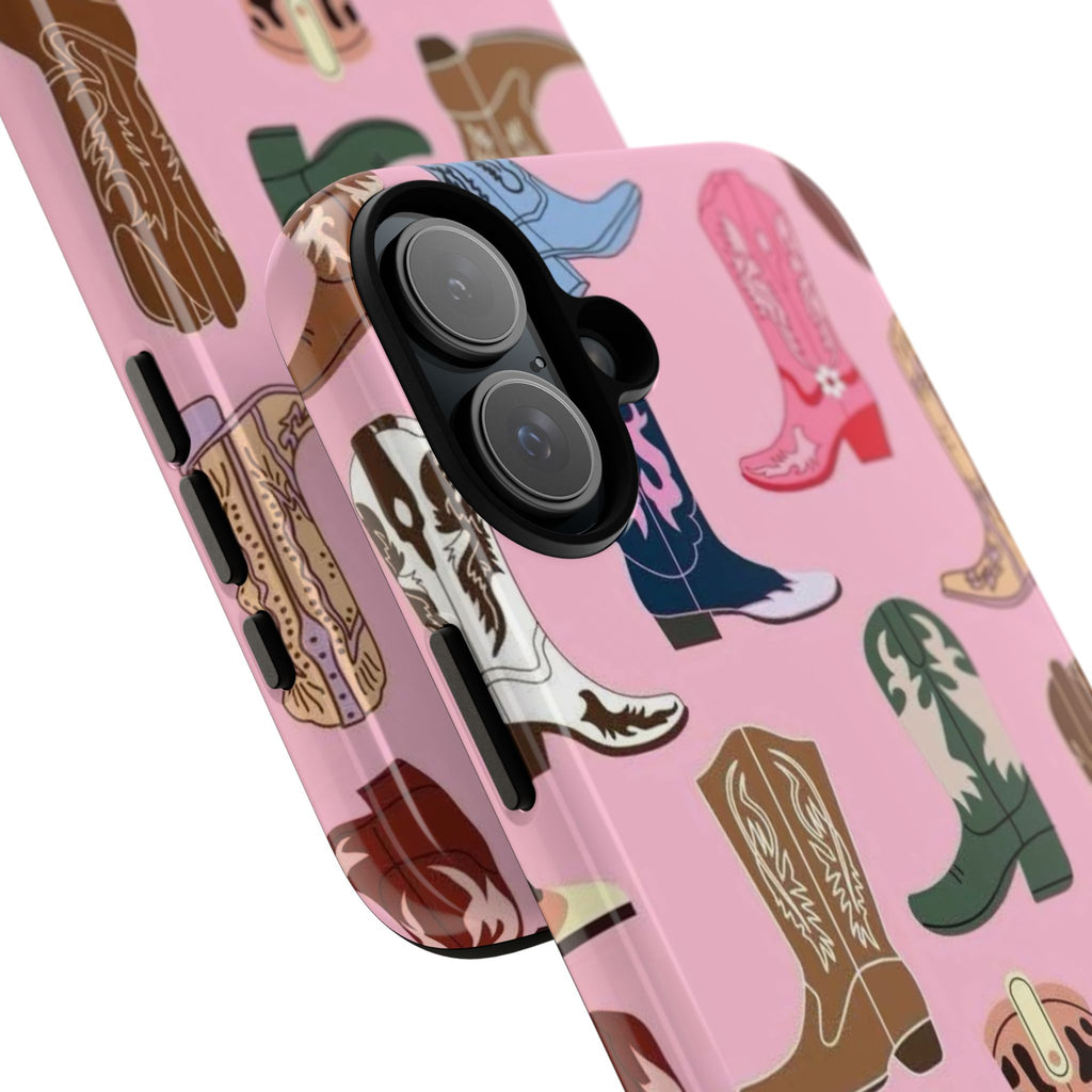 Pink Cowboy Boots  — Pink Western Boot iPhone Case