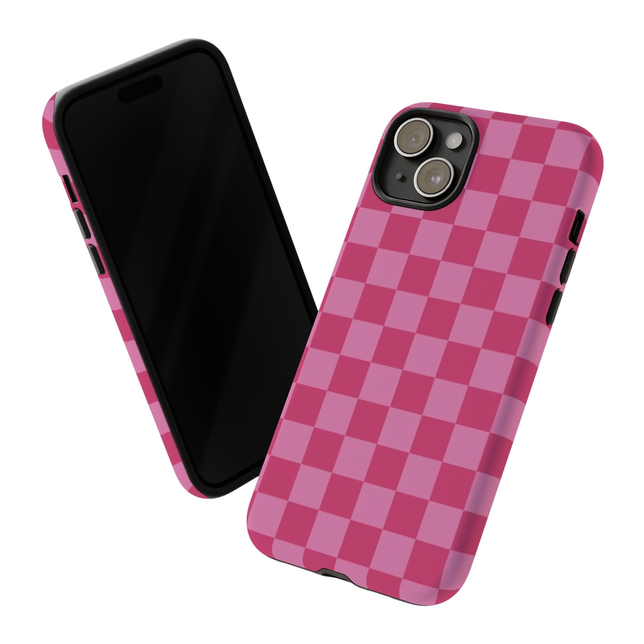 Barbie Pink Checkers - Durable Protective iPhone Cover