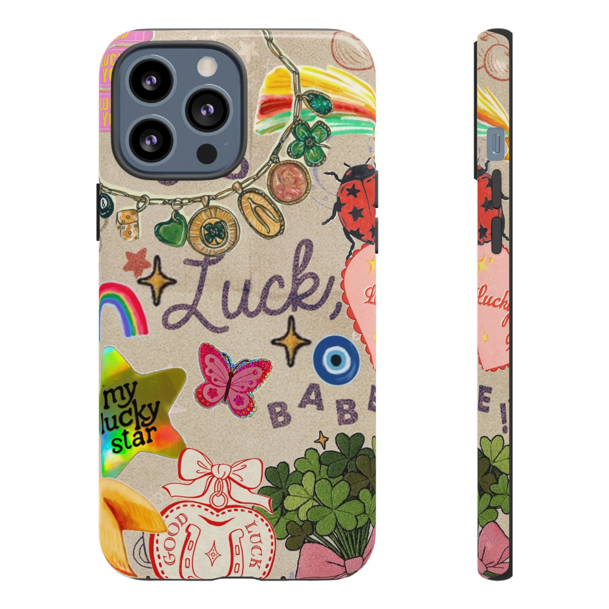 My Lucky Star — Cute Lucky Symbols iPhone Case