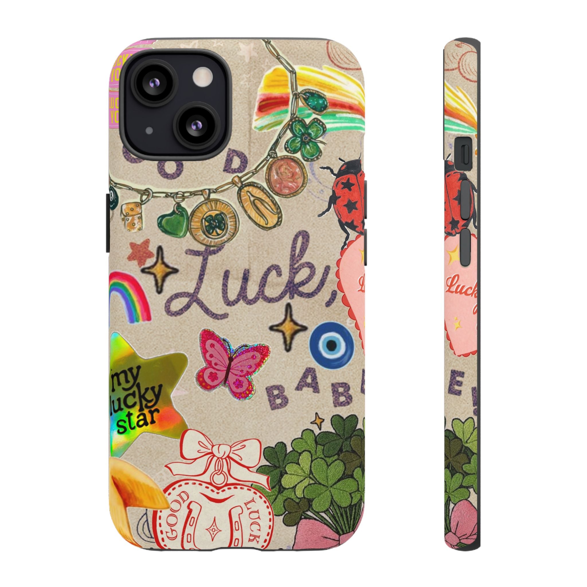 My Lucky Star — Cute Lucky Symbols iPhone Case