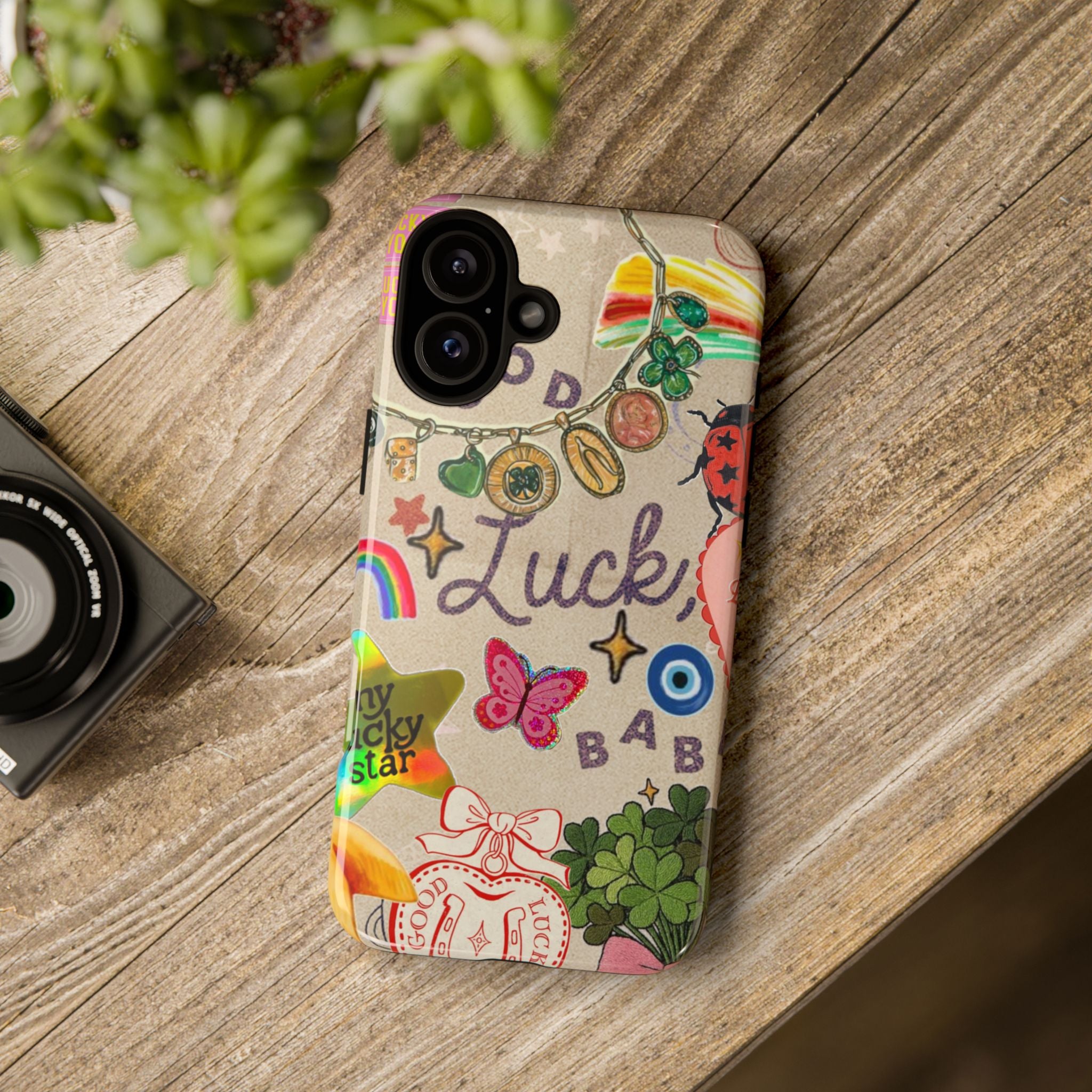 My Lucky Star — Cute Lucky Symbols iPhone Case