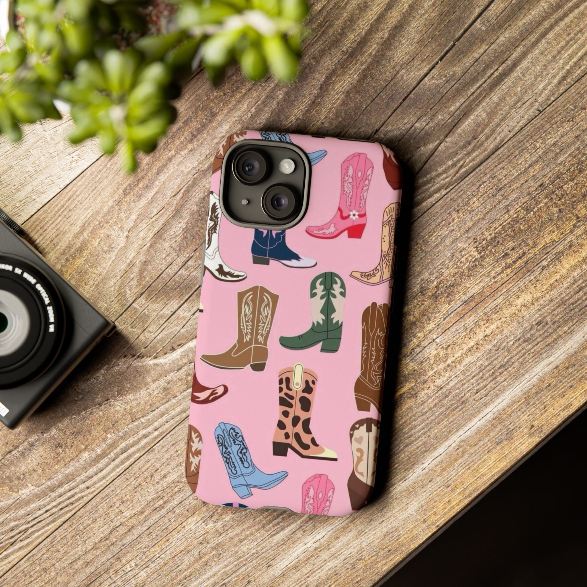 Pink Cowboy Boots  — Pink Western Boot iPhone Case