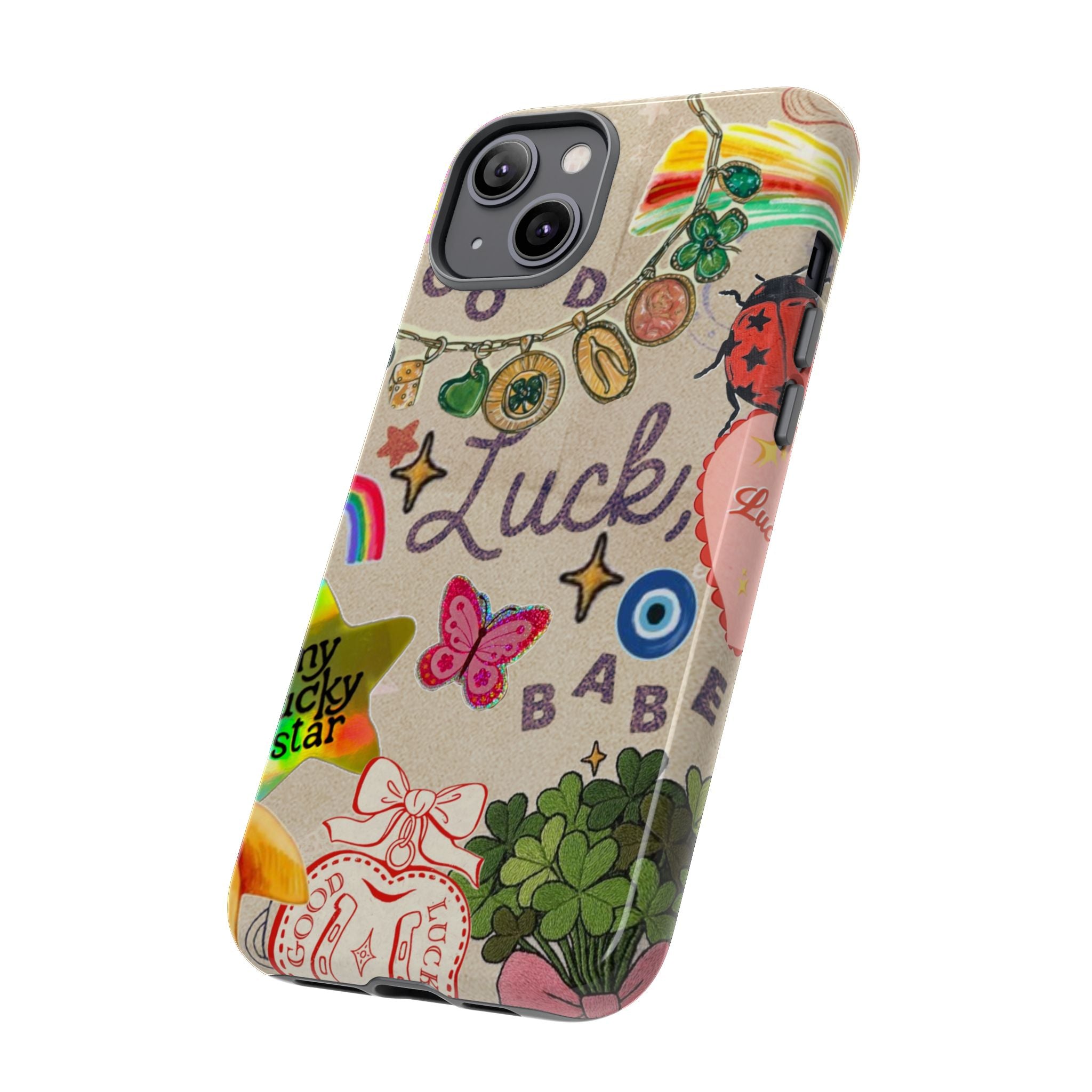 My Lucky Star — Cute Lucky Symbols iPhone Case